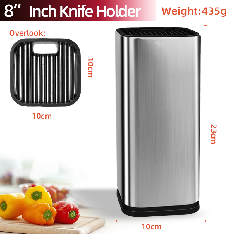Stainless Steel Knife Holder, 8inch Model