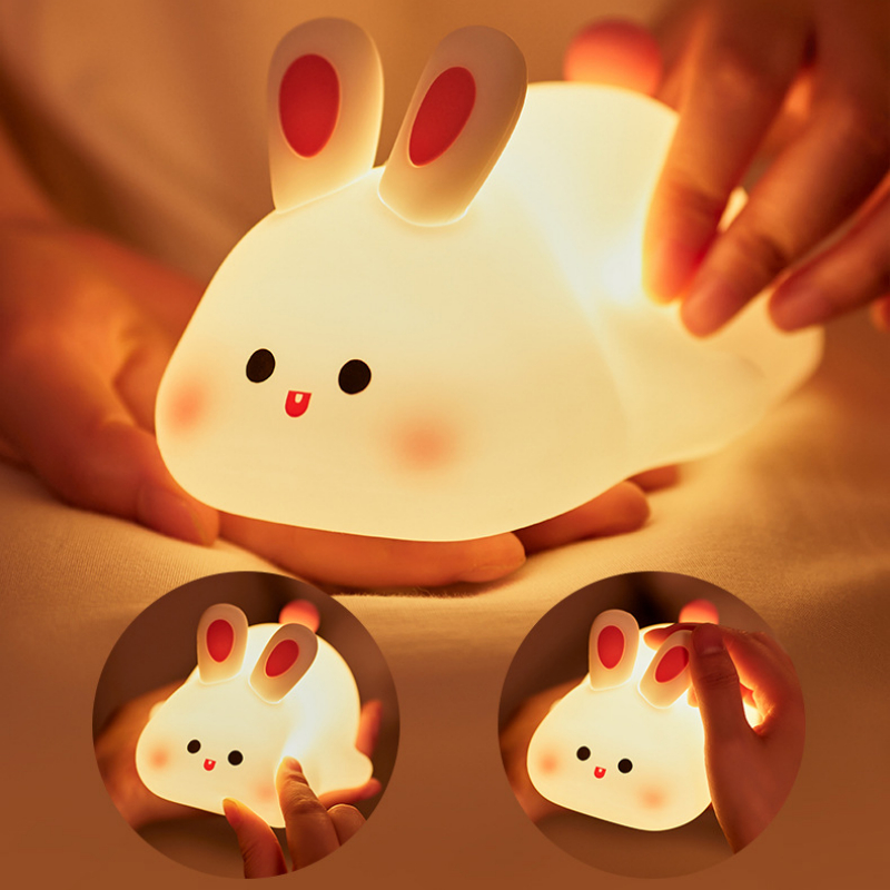 Rechargeable Bunny Bedside Light