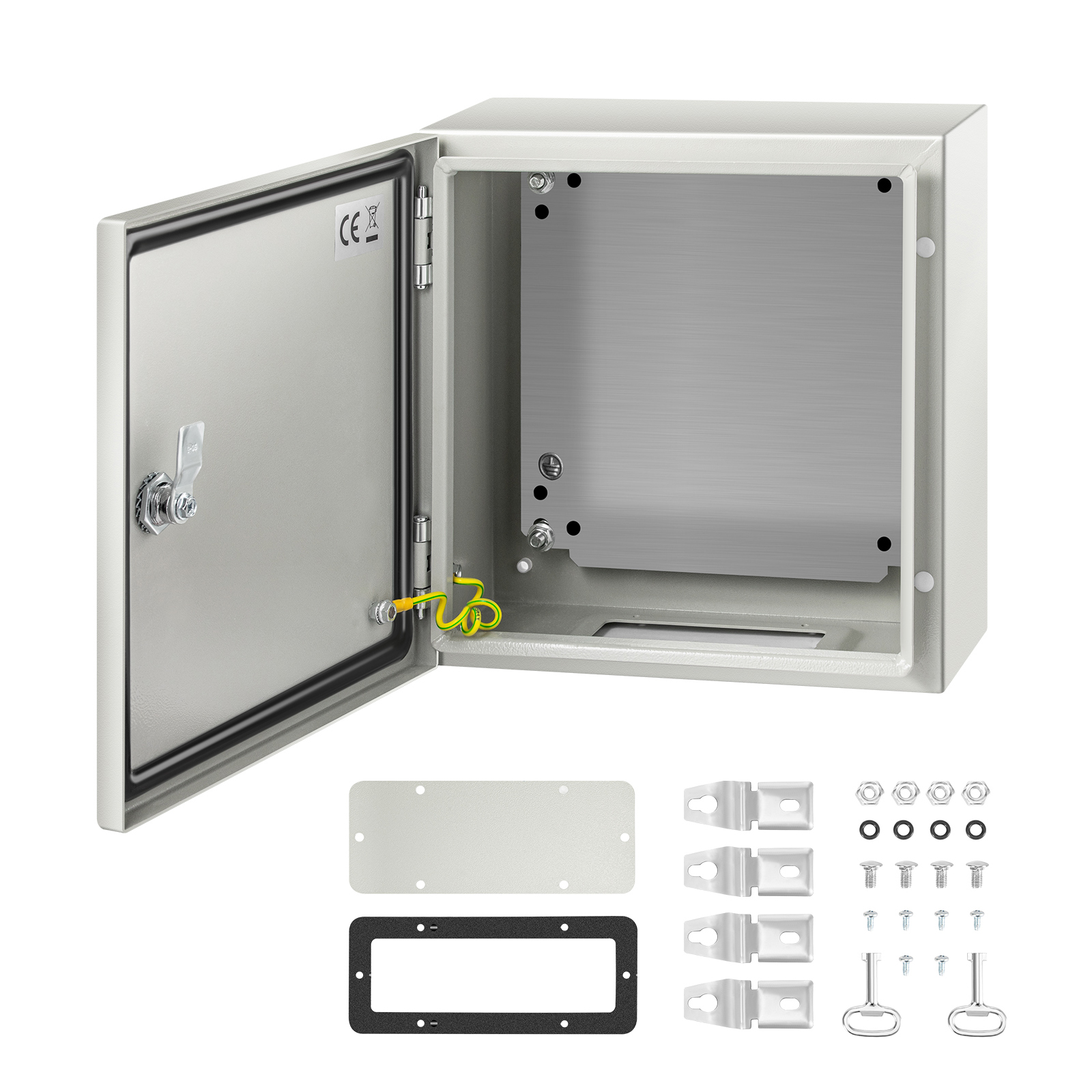 VEVOR 12 × 12 × 6-Inch Steel Electrical Enclosure