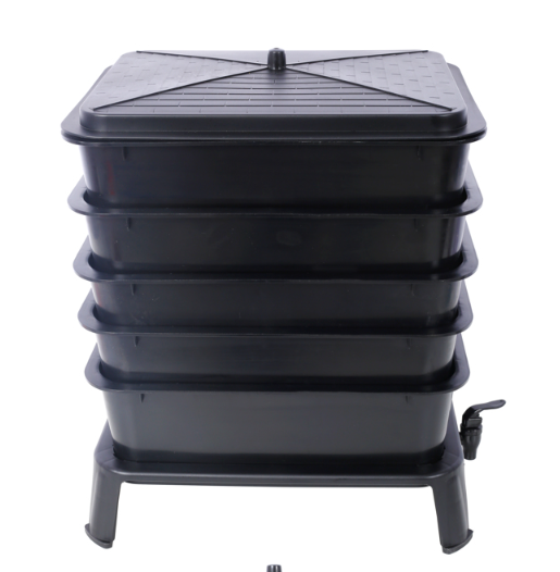 Five-Tray 50-Liter Worm Compost Bin