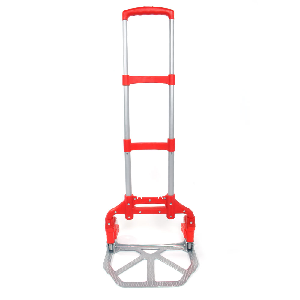 Red Folding Hand Trolley