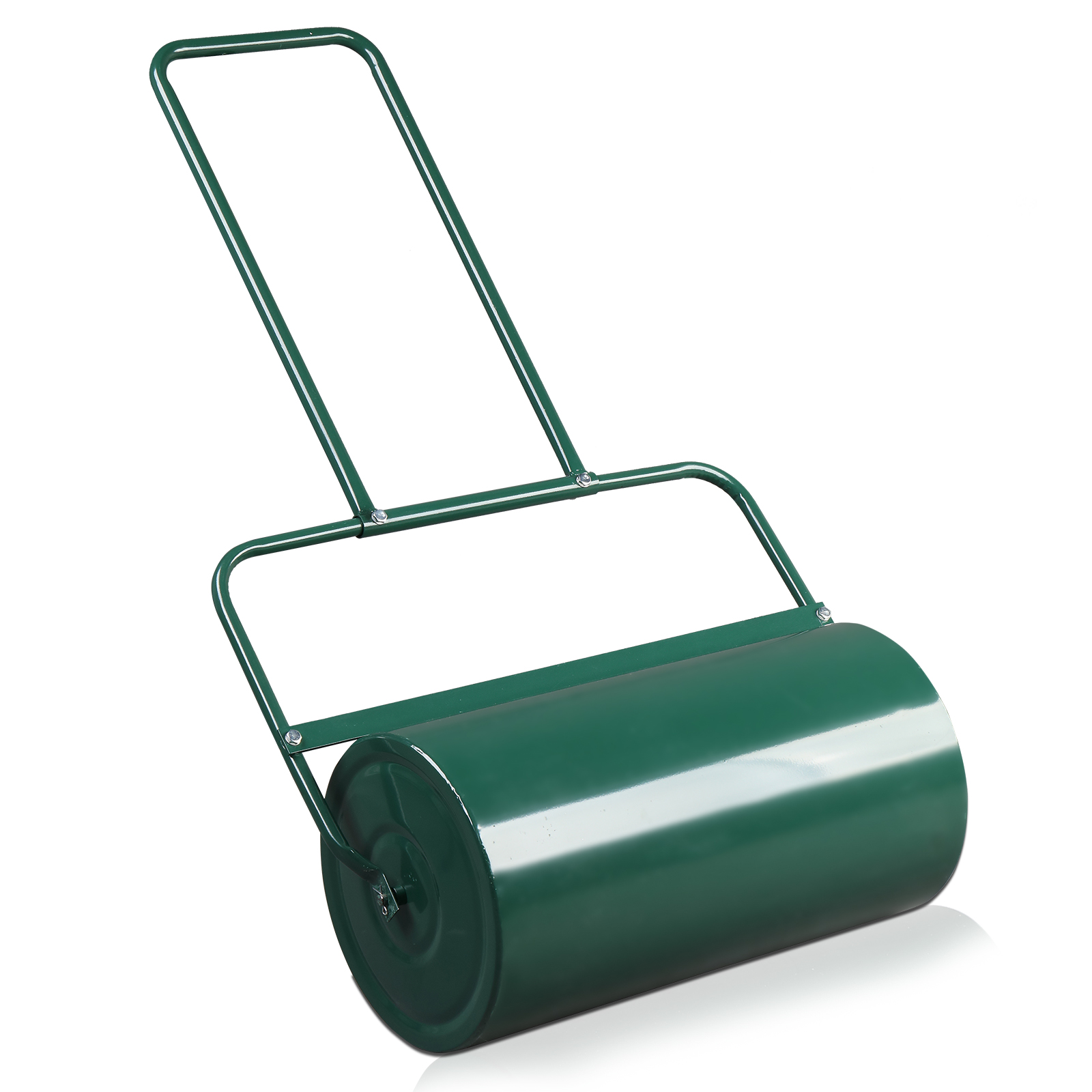 Green 24-Inch Manual Lawn Roller