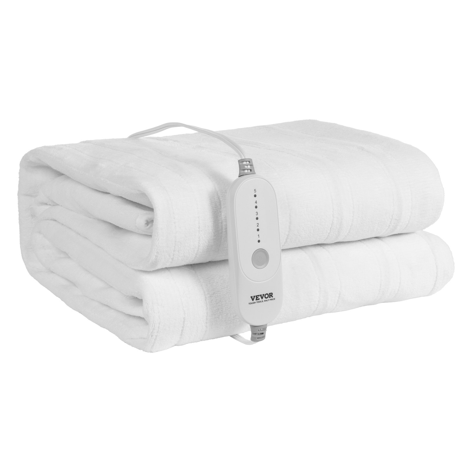 VEVOR Heated Mattress Pad with Controller, Full 54 x 75 Inches