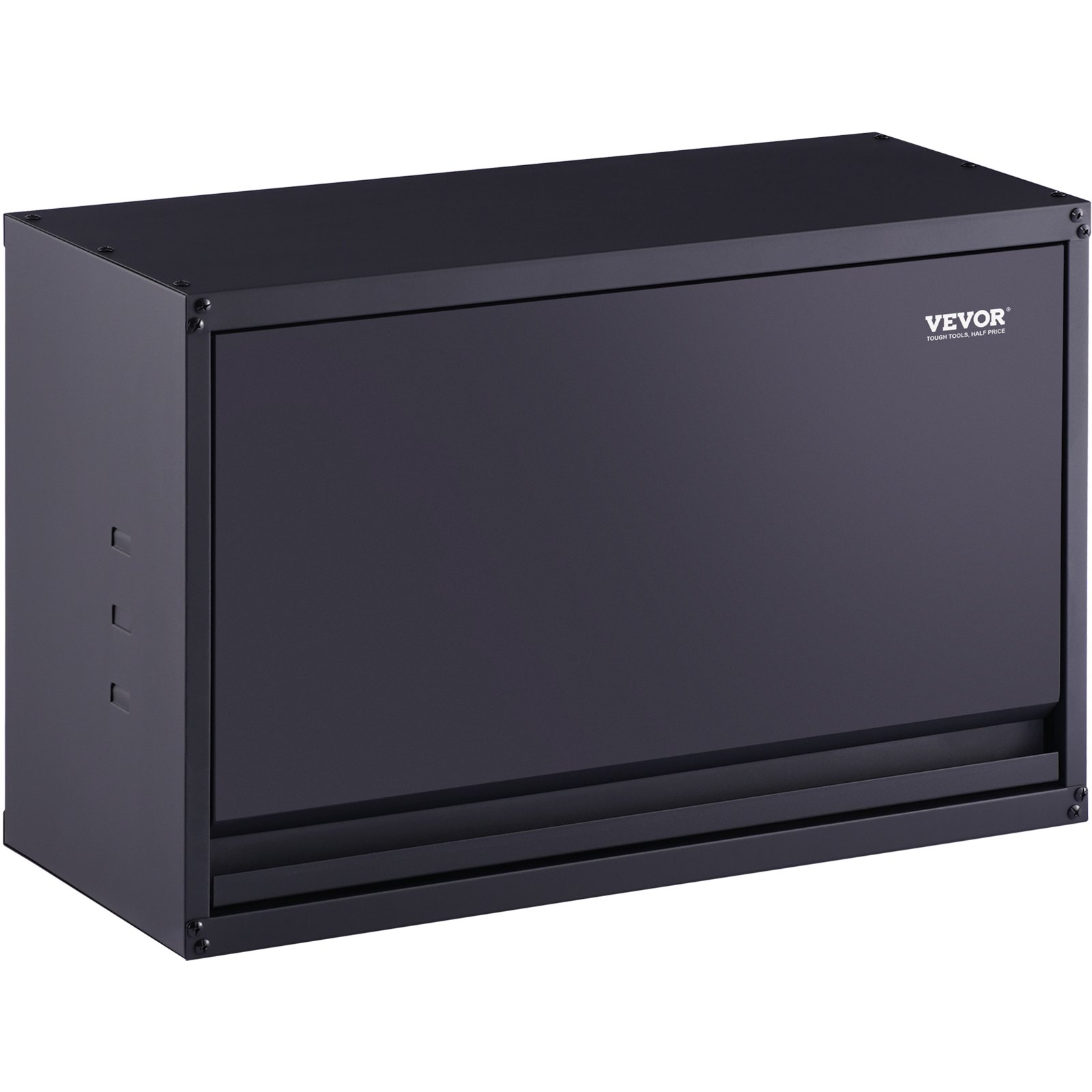 VEVOR Black Wall-Mounted Workshop Cabinet