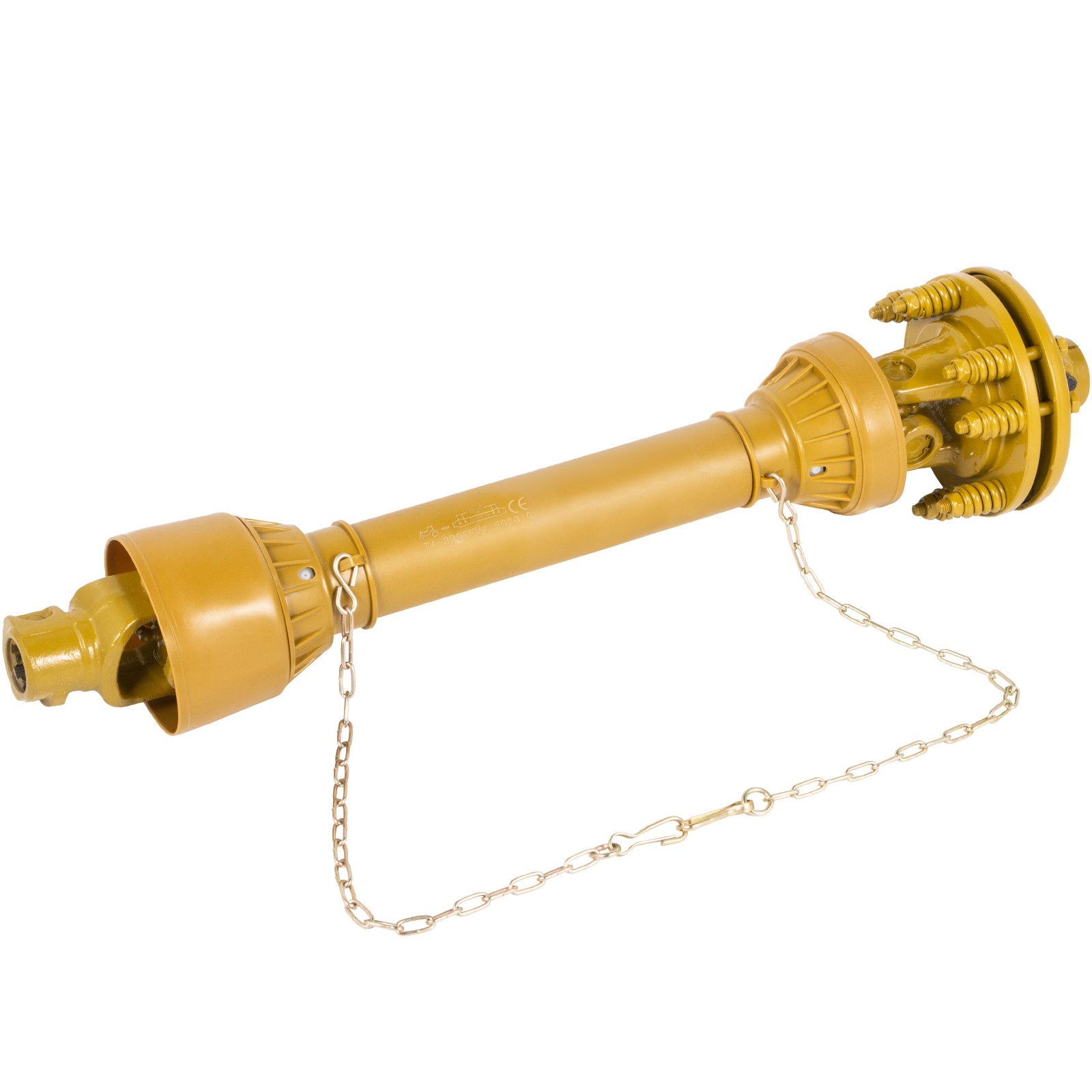 VEVOR Series 4 Six-Spline PTO Shaft with Slip Clutch