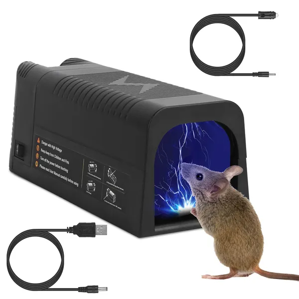 Rechargeable Indoor Electric Rodent Trap
