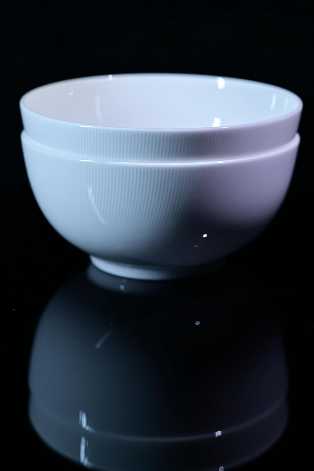 Unishanee Setaria Ivory Bone-China Serving Bowls, Set of Two