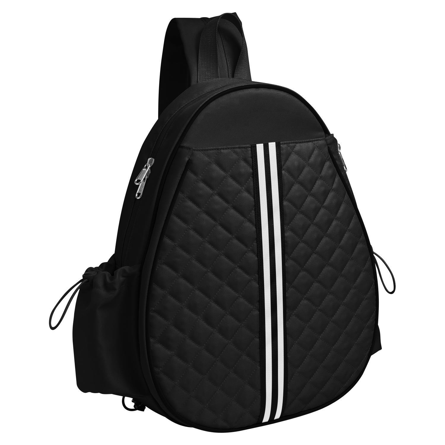 Black convertible racquet sling bag