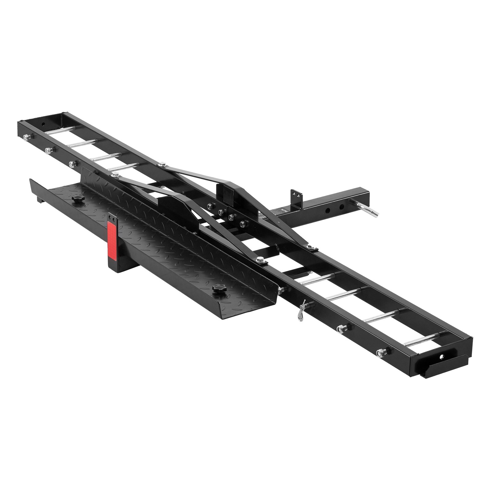 VEVOR Motorcycle Hitch Carrier with Loading Ramp