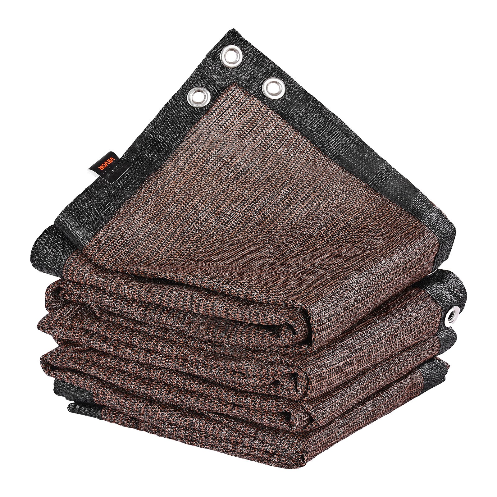 VEVOR Brown 10 × 12-Foot Shade Cloth