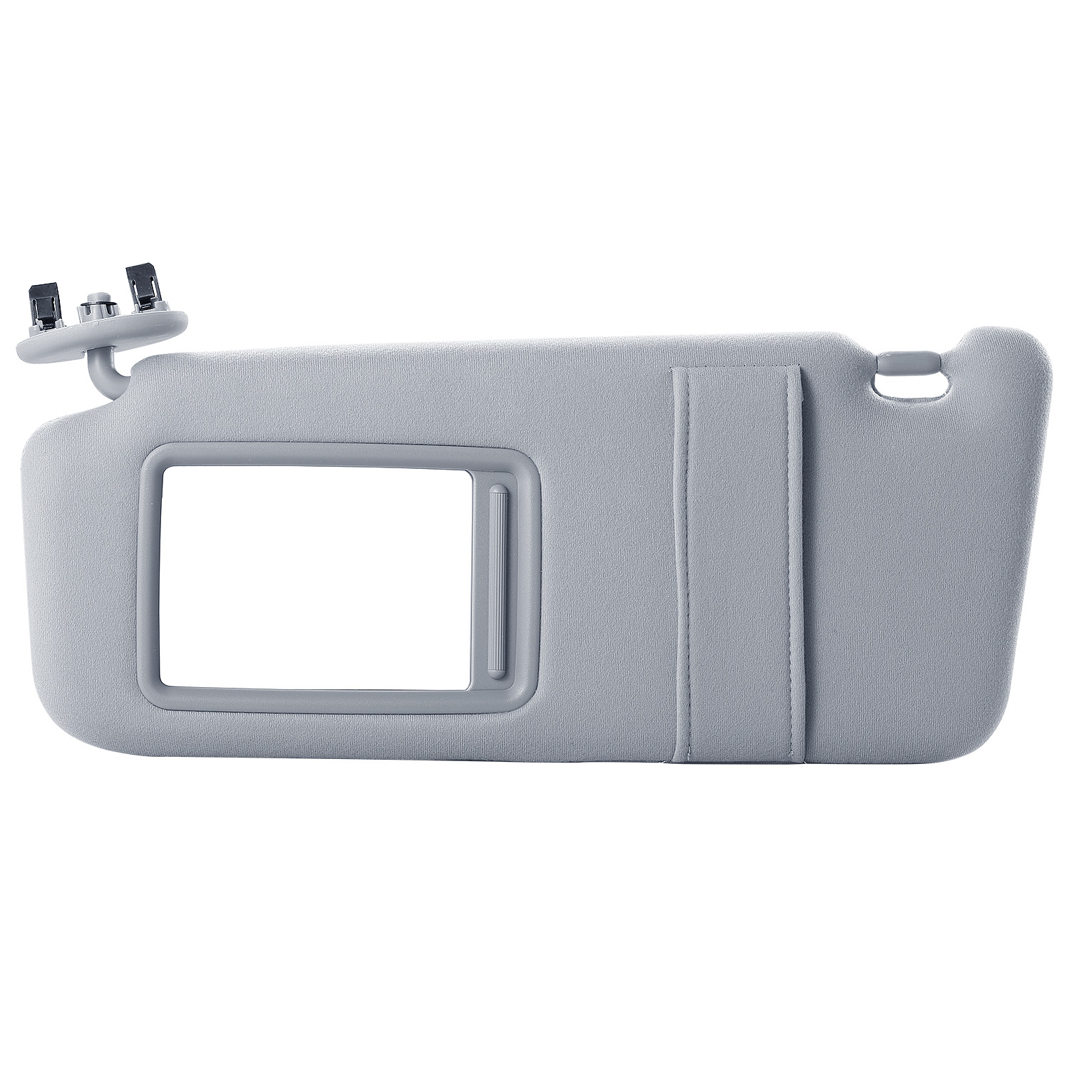 Grey Left Sun Visor for 2007-2011 Toyota Camry Without Sunroof