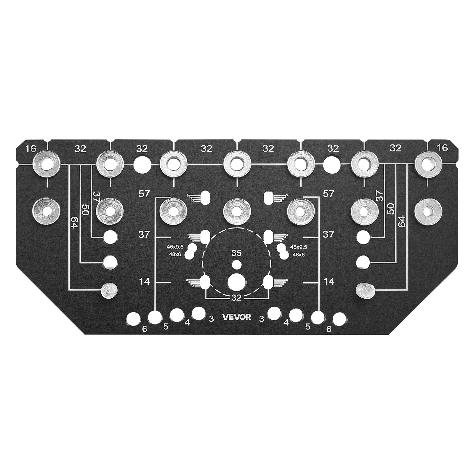VEVOR Aluminum-Alloy Shelf-Pin and Hinge Jig