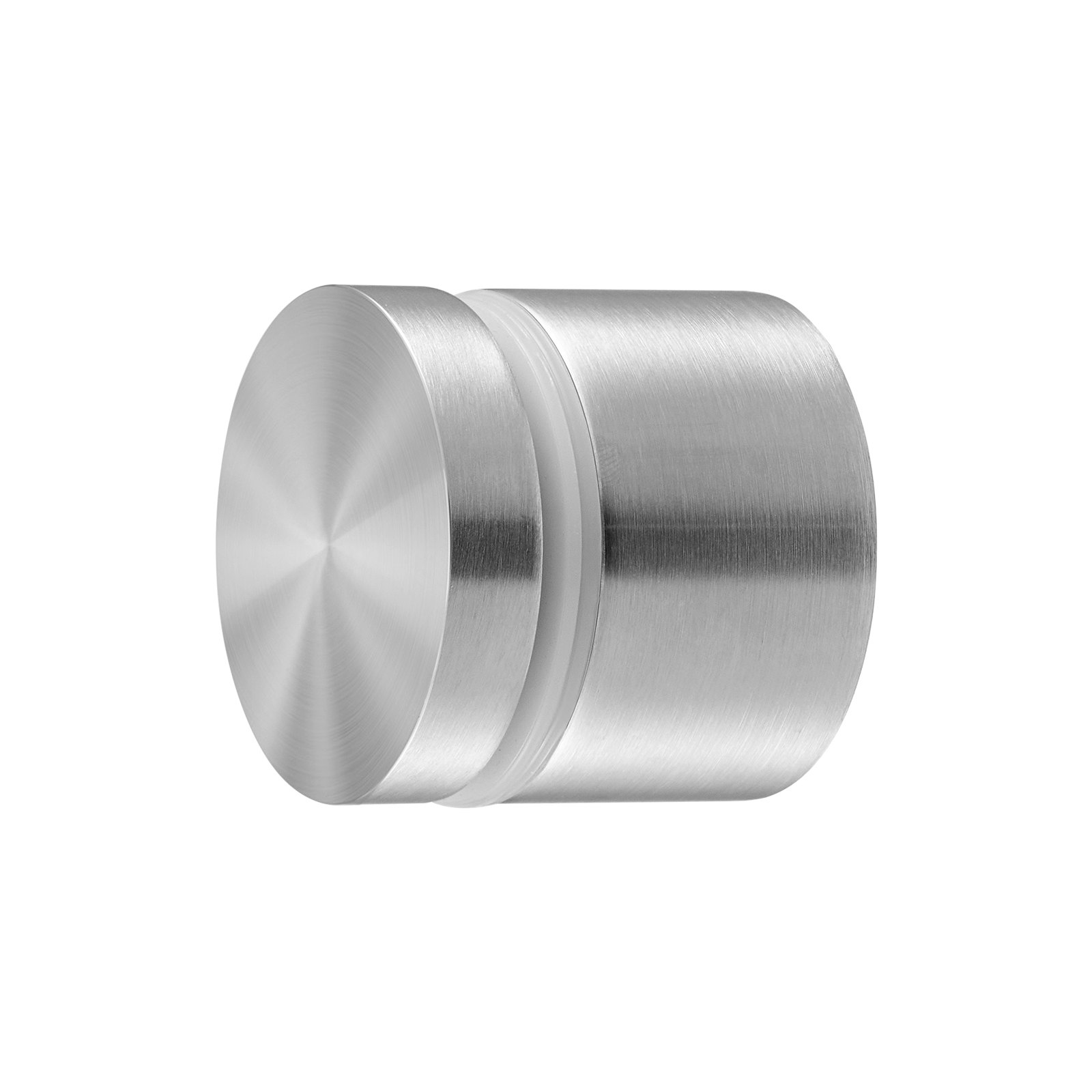 Ten Silver SUS316 Glass Standoff Clamps with Mounting Hardware