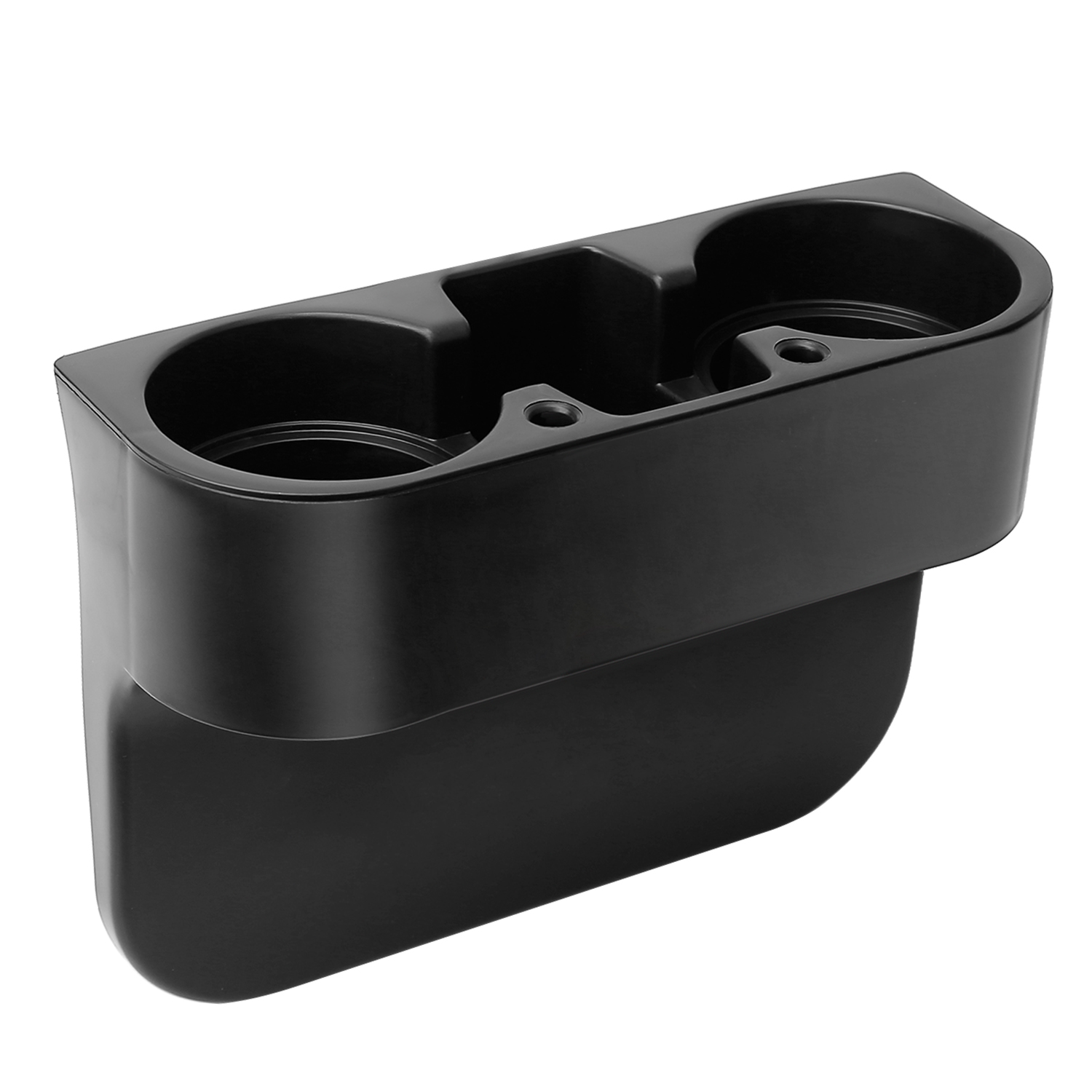 Black Seat-Gap Wedge Cup Holder