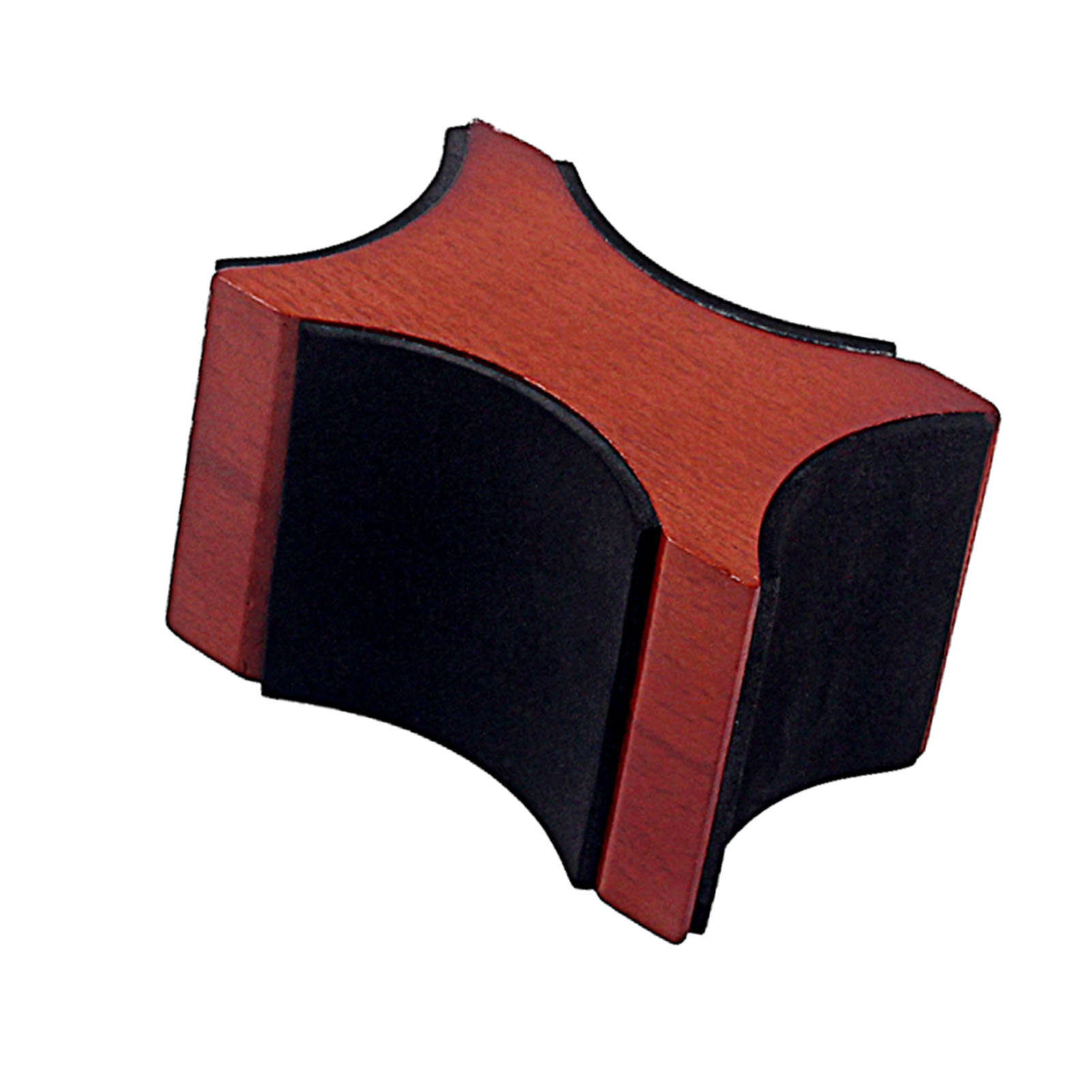 Mahogany Instrument Neck Rest for Maintenance