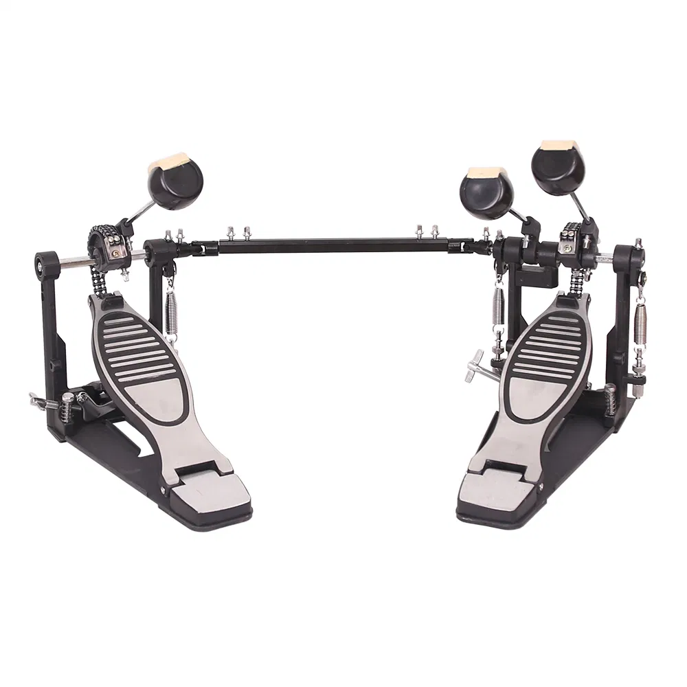 Connected Double Bass Drum Pedal Assembly