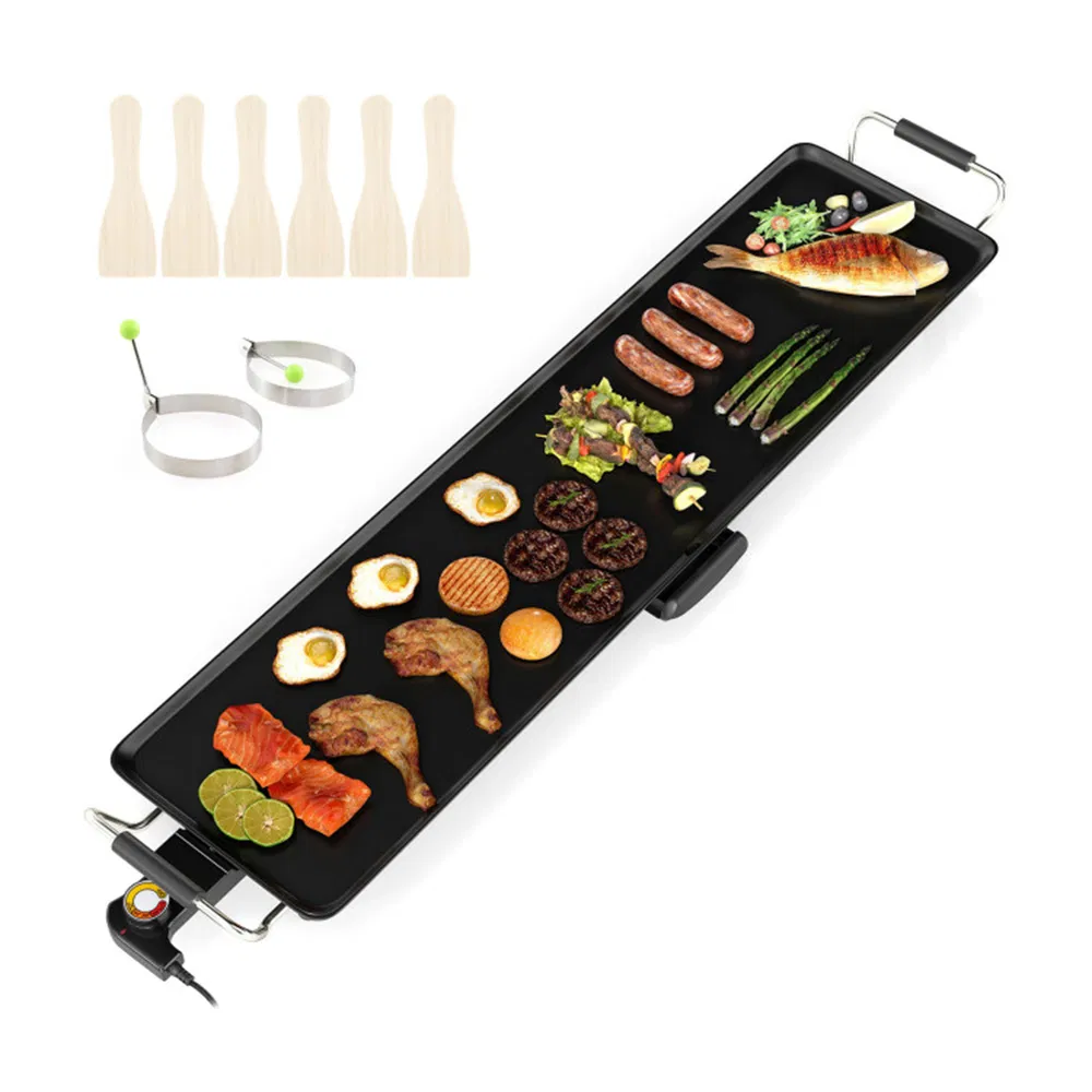 35-Inch Electric Tabletop Griddle Set