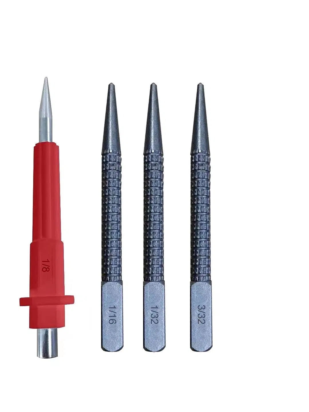 KEEGAN Four-Piece Nail Setter and Center Punch Set