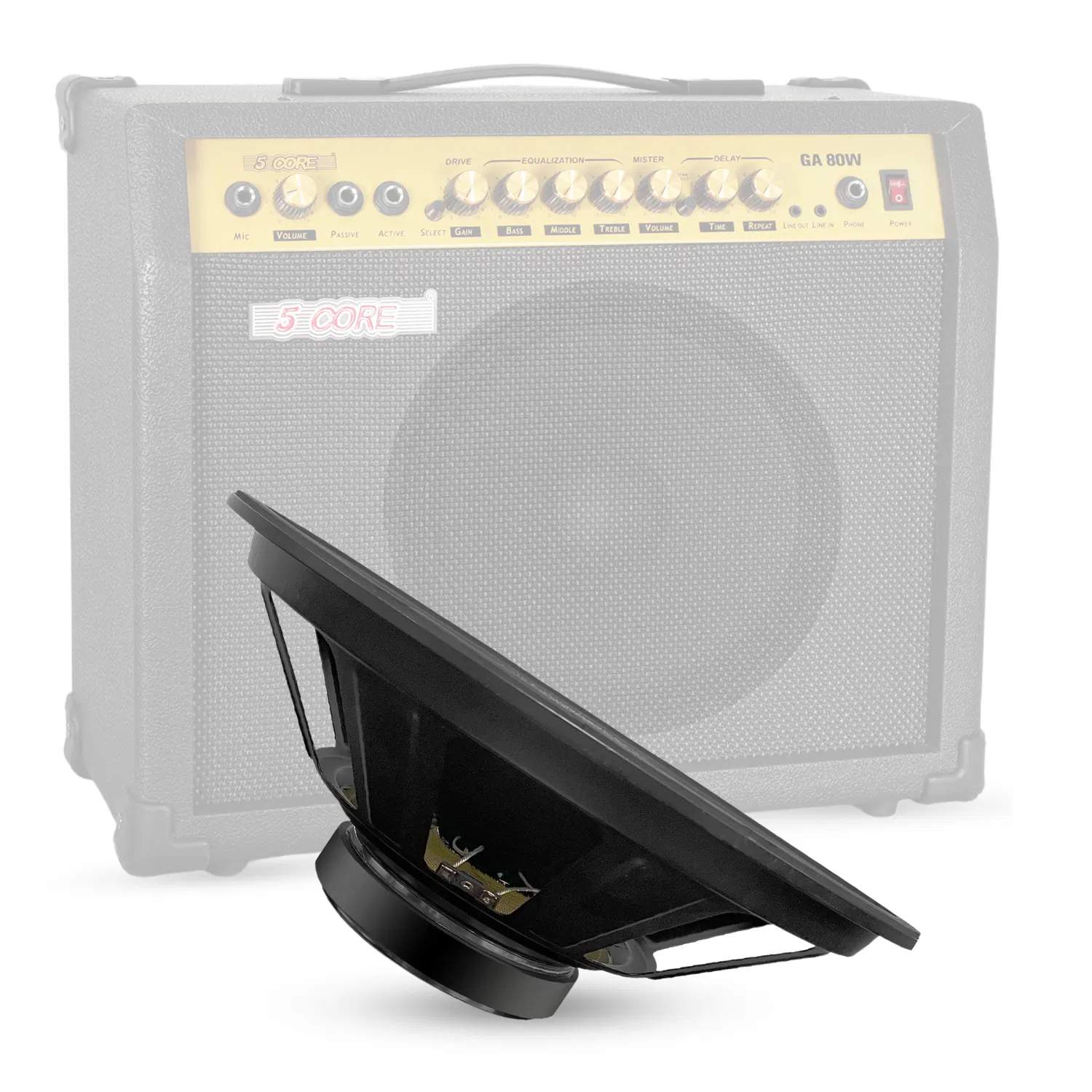 5 Core 15-Inch 8-Ohm Replacement Speaker Driver