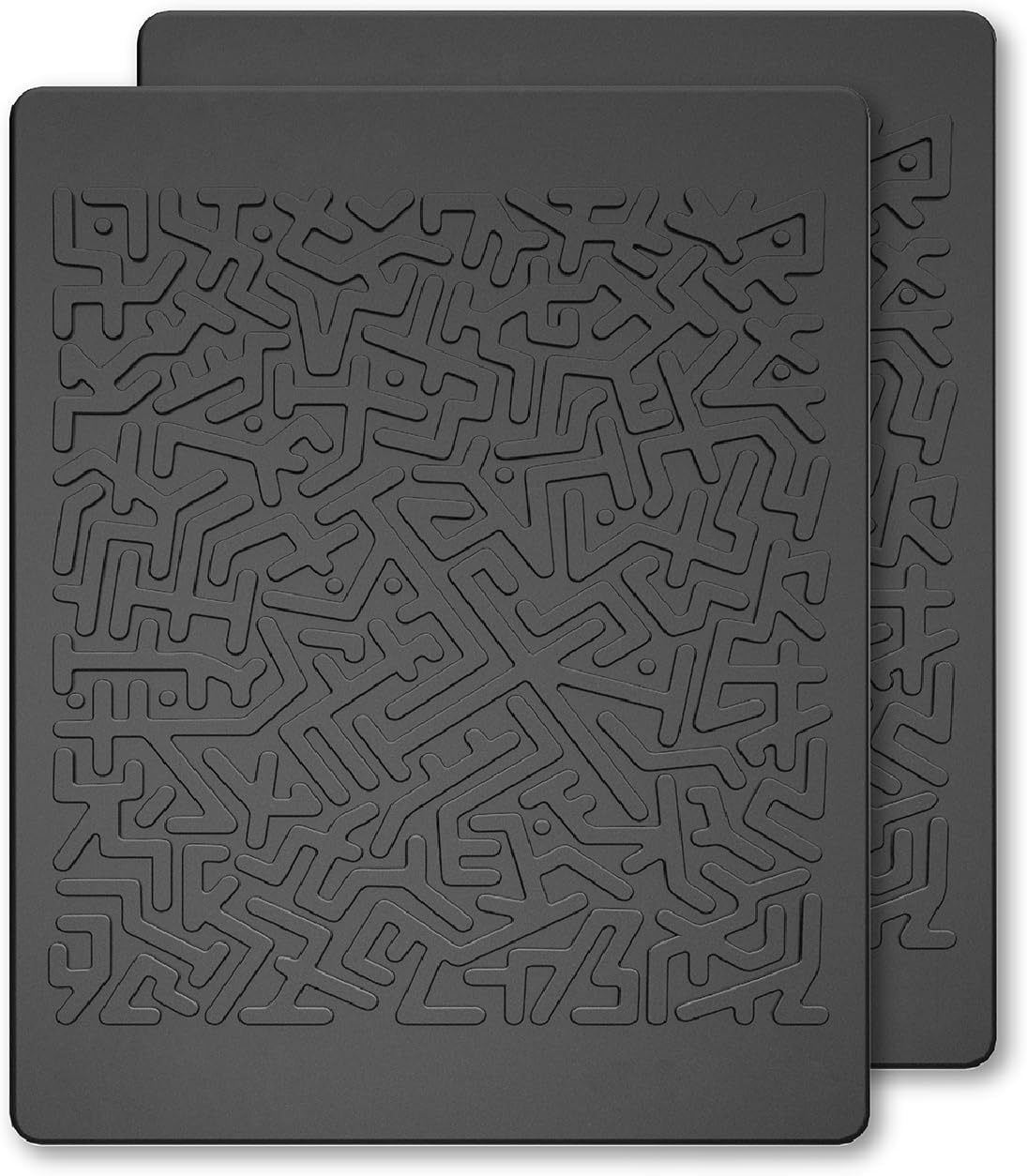 Black Dashboard Gripping Pads, Two-Pack