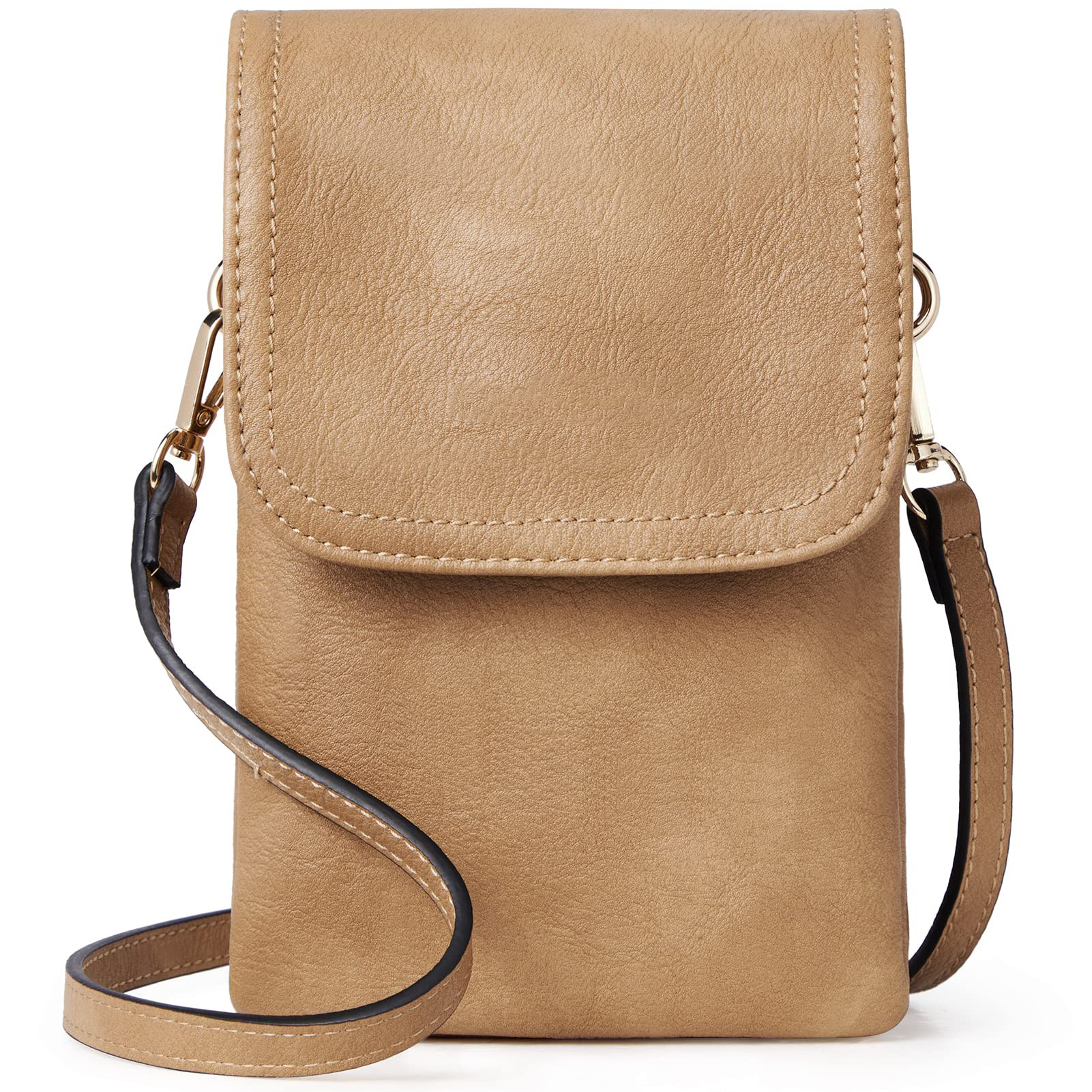 PU Flap Crossbody Phone Bag