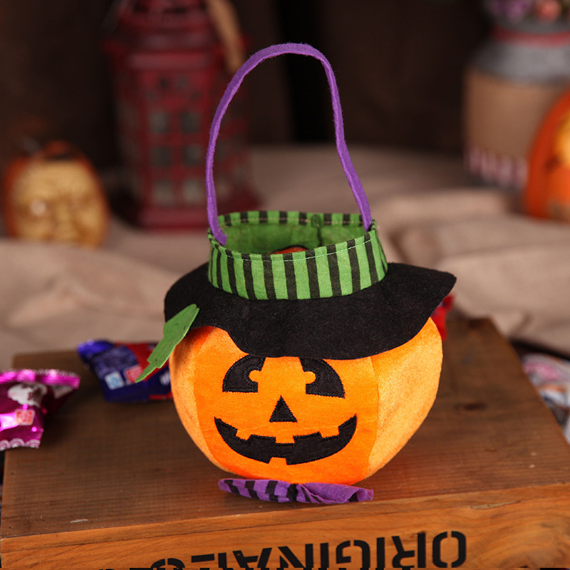 Pumpkin-Design Halloween Bag