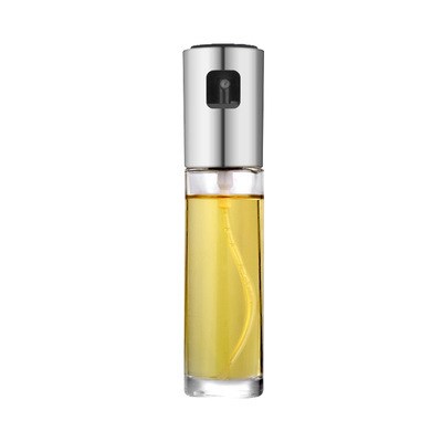 100 ml Refillable Oil Spray Bottle - Silver