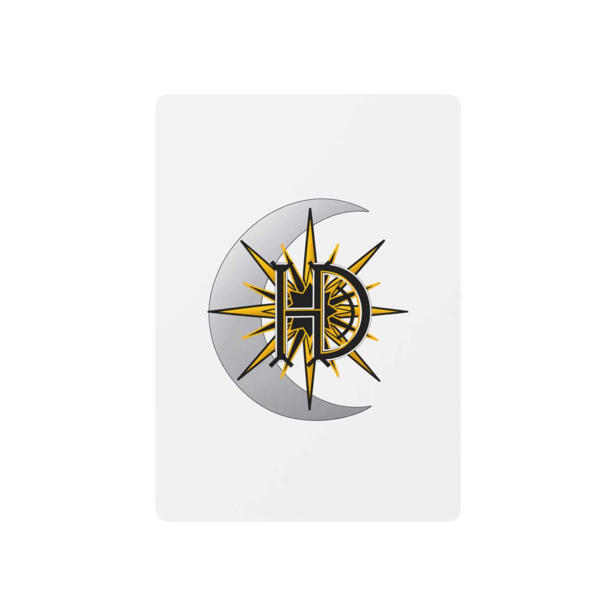 HD Star and Moon Playing Cards