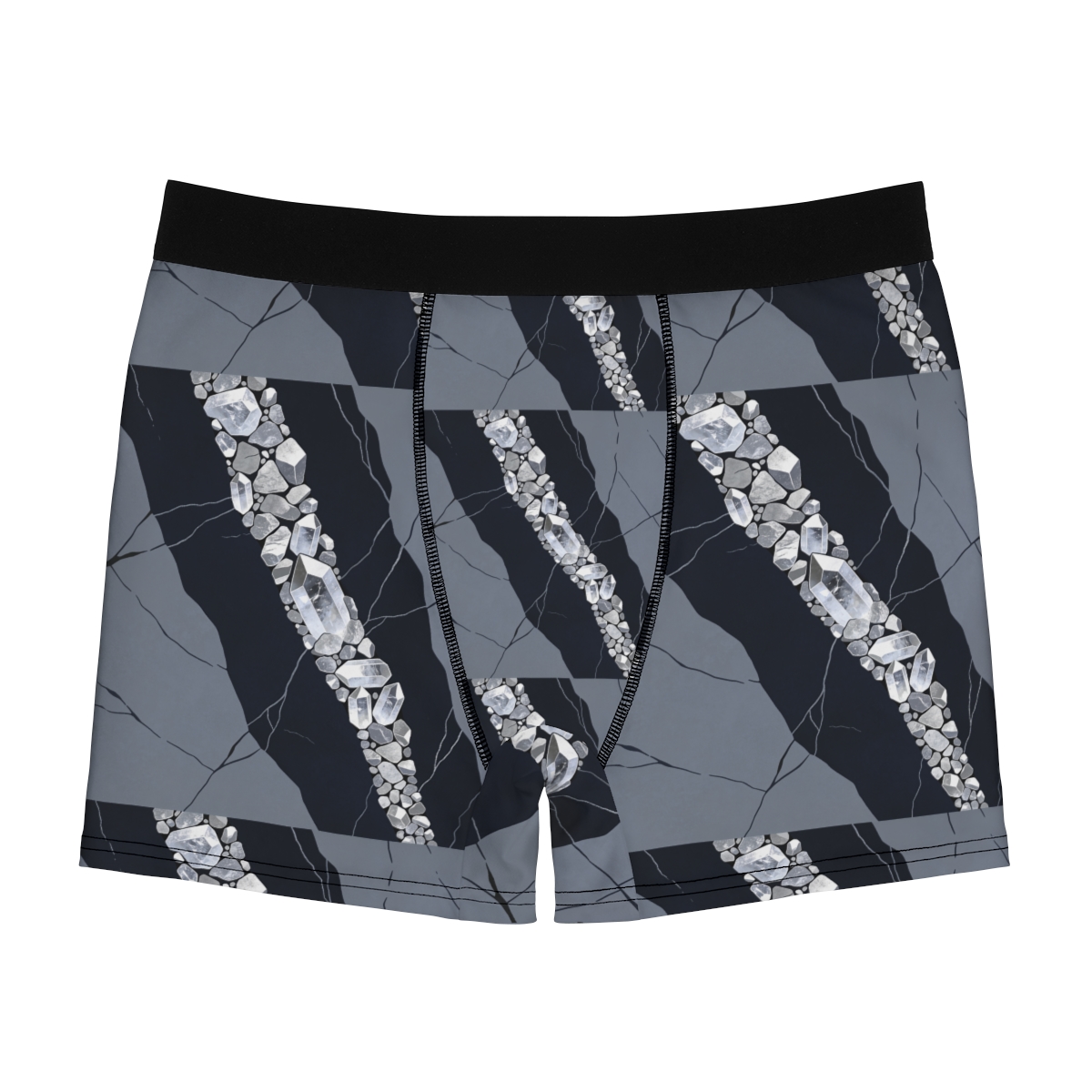 HD Silver Vein Men's Boxer Briefs