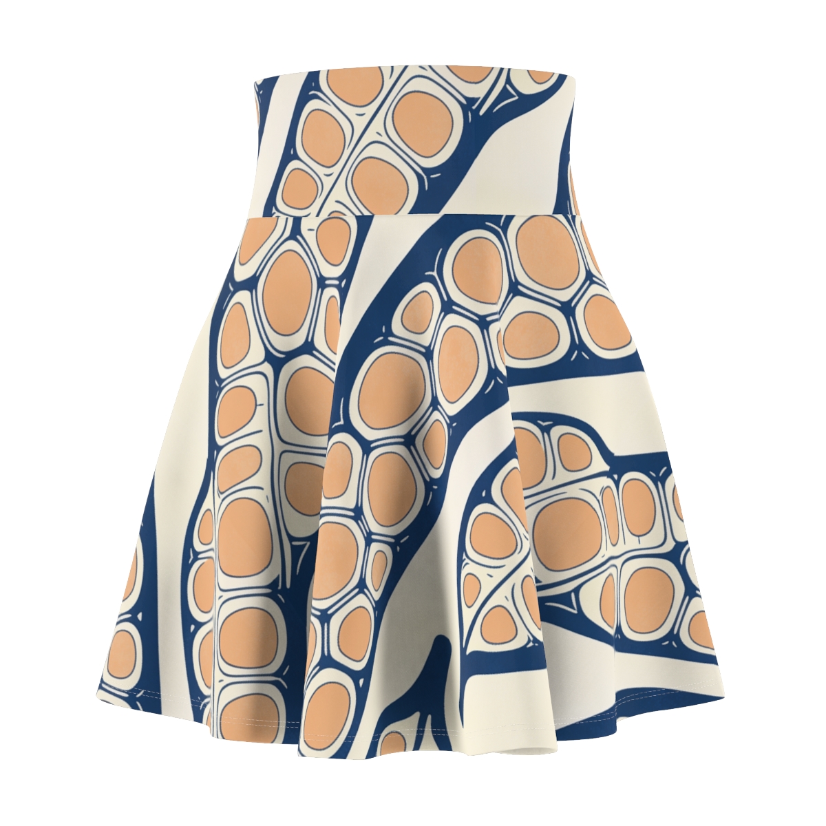 HD Apricot Seedpods Women's Skater Skirt