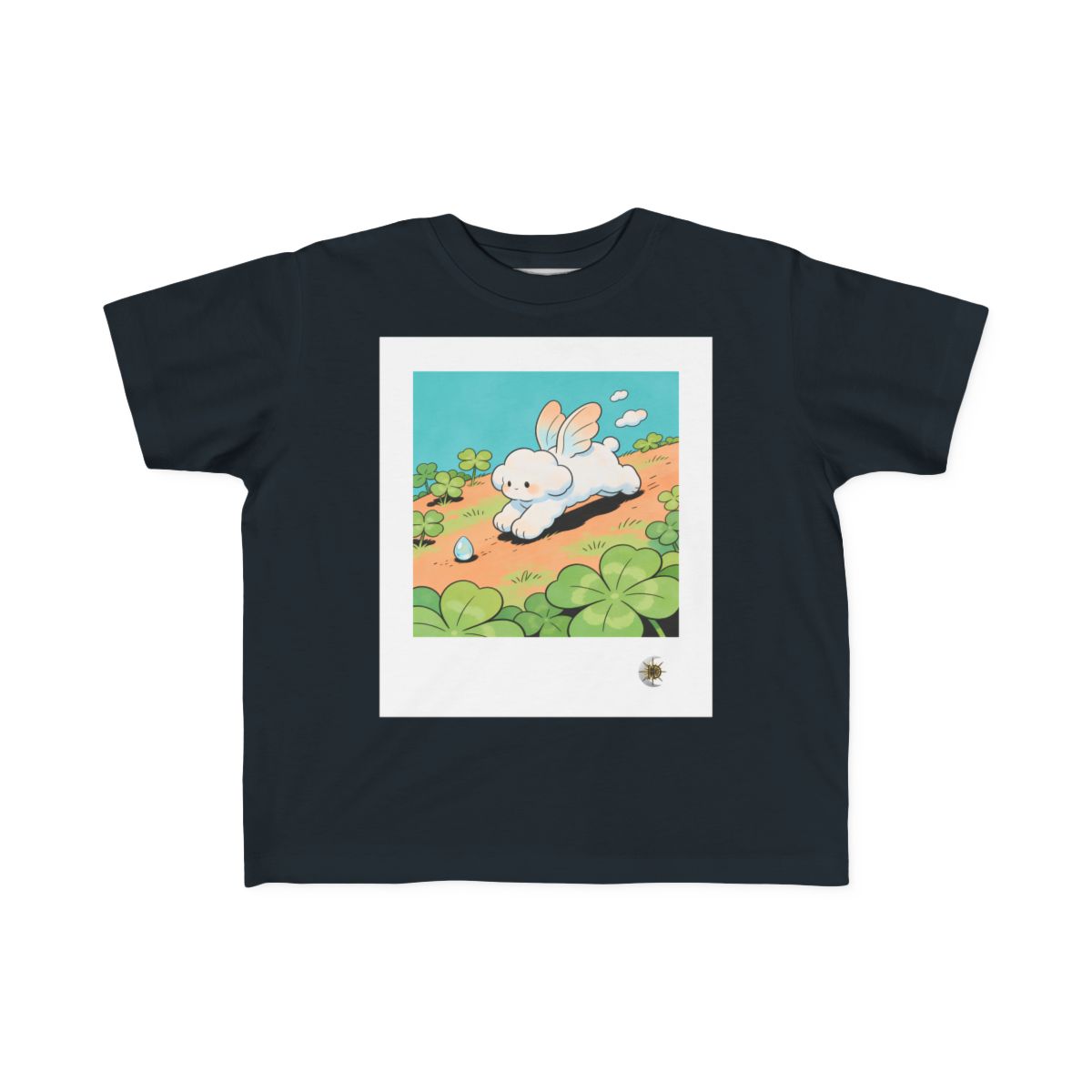 HD Cloud Meadow Toddler's Fine Jersey Tee
