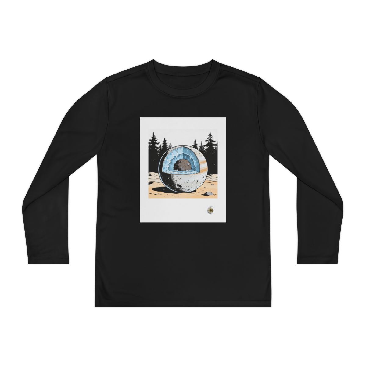 HD Frost Core Youth Long Sleeve Competitor Tee