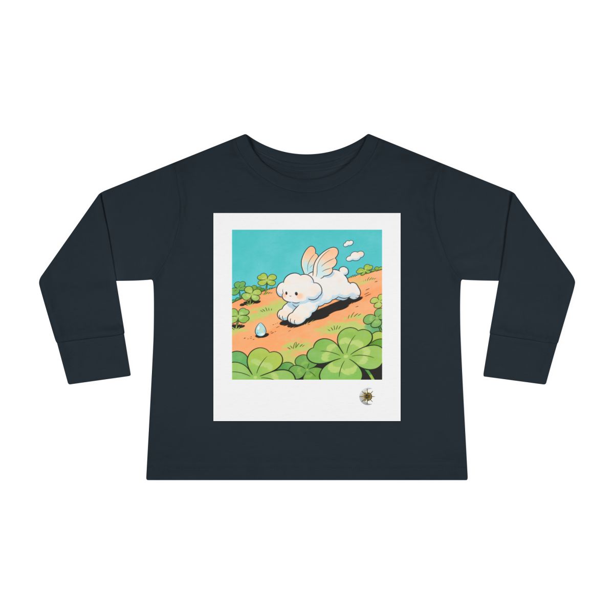 HD Cloud Meadow Toddler Long Sleeve Tee