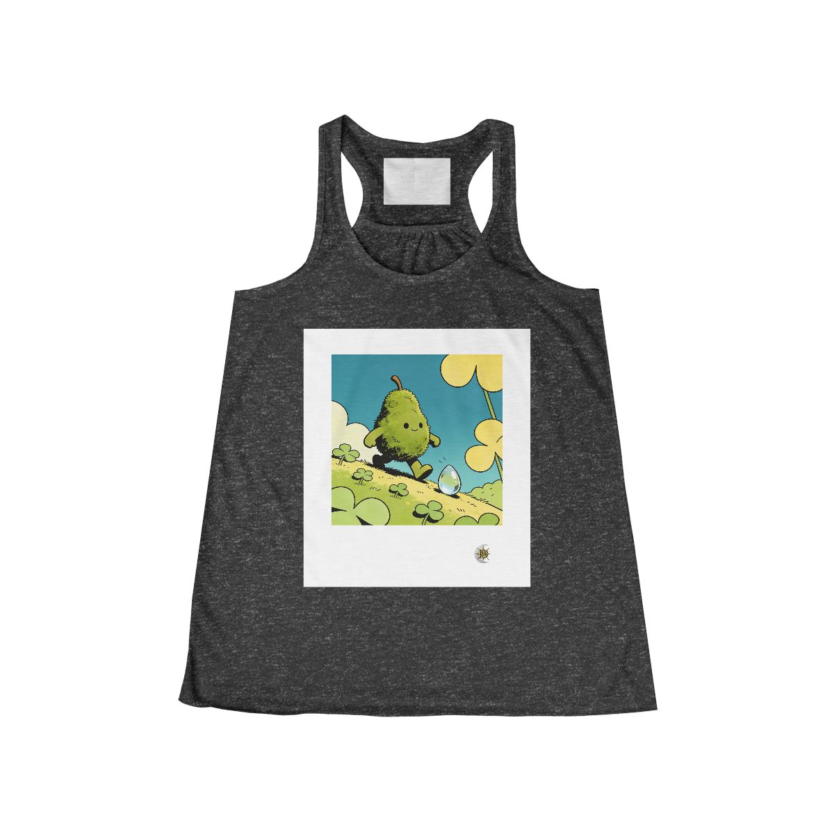 HD Dewdrop Rambler Women’s Flowy Tank · Dark Grey Heather / XS · US 0–2