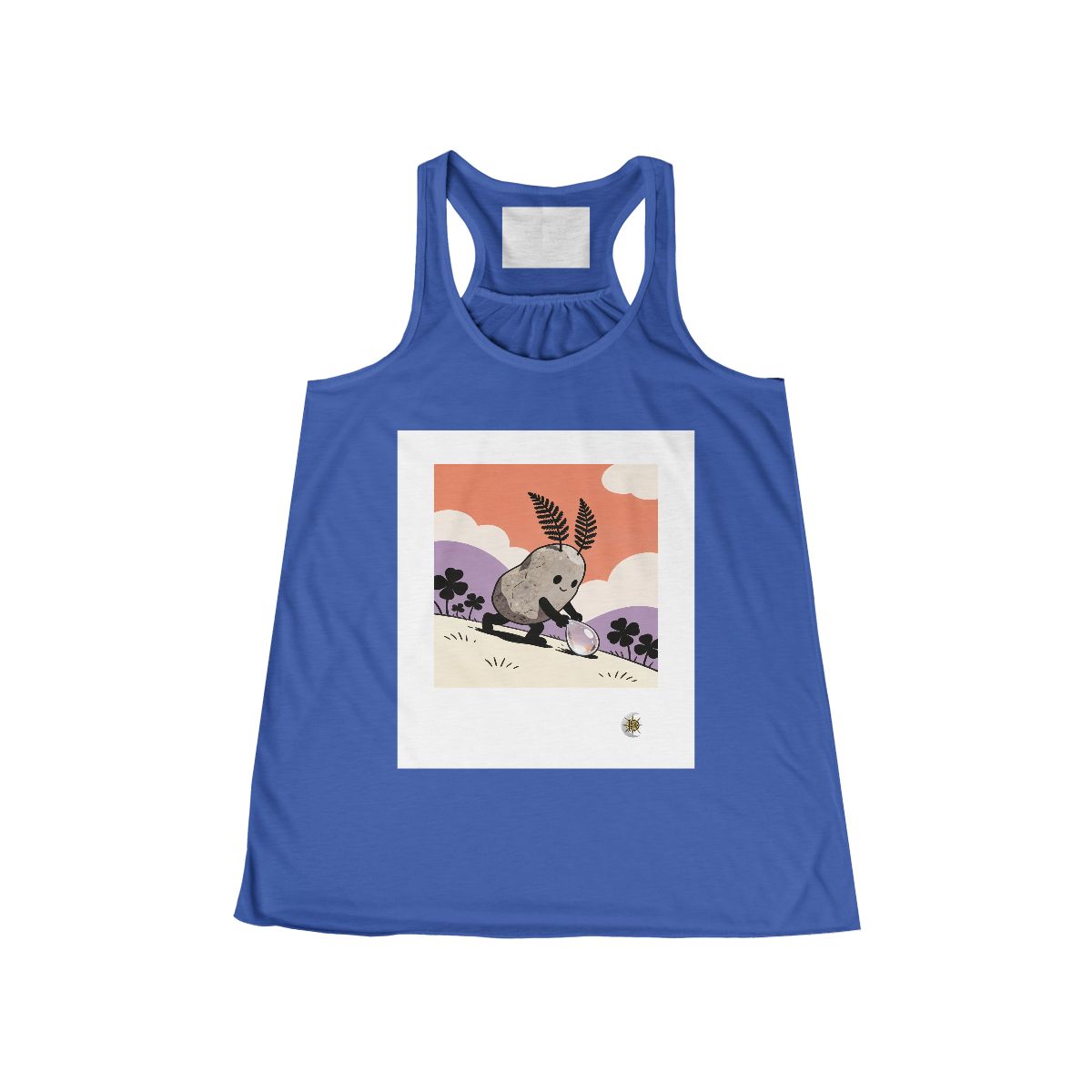 HD Pebble Gardener Women’s Flowy Tank · True Royal / XS · US 0–2
