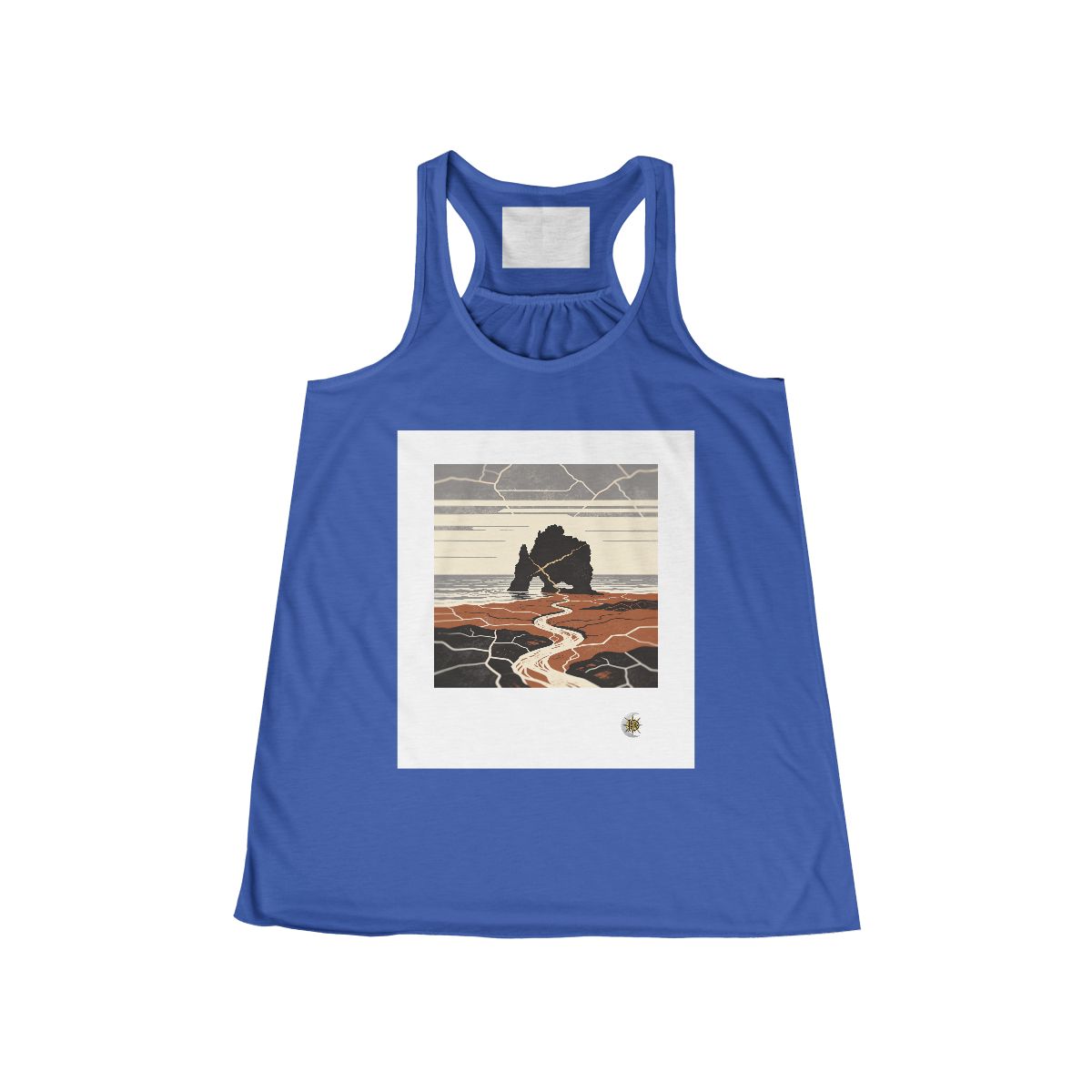HD Copper Coast Arch Women’s Flowy Tank · True Royal / XS · US 0–2