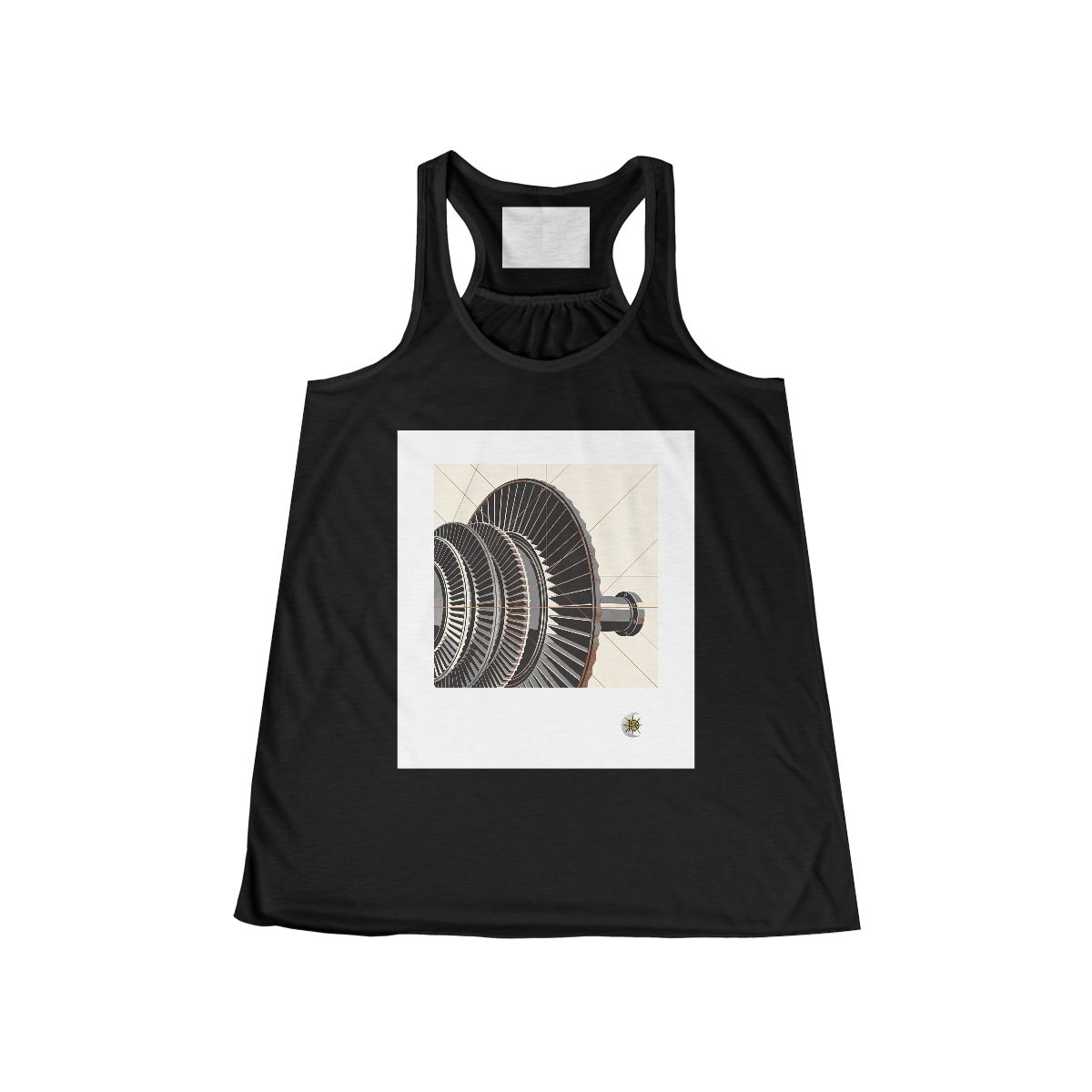 HD Copper Turbine Women’s Flowy Tank