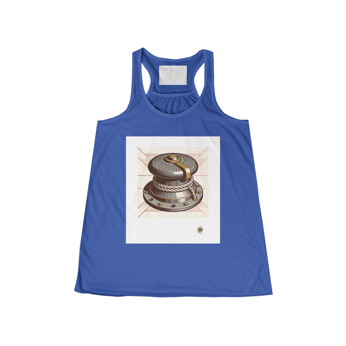 HD Harbor Mechanism Women’s Flowy Tank · True Royal / XS · US 0–2
