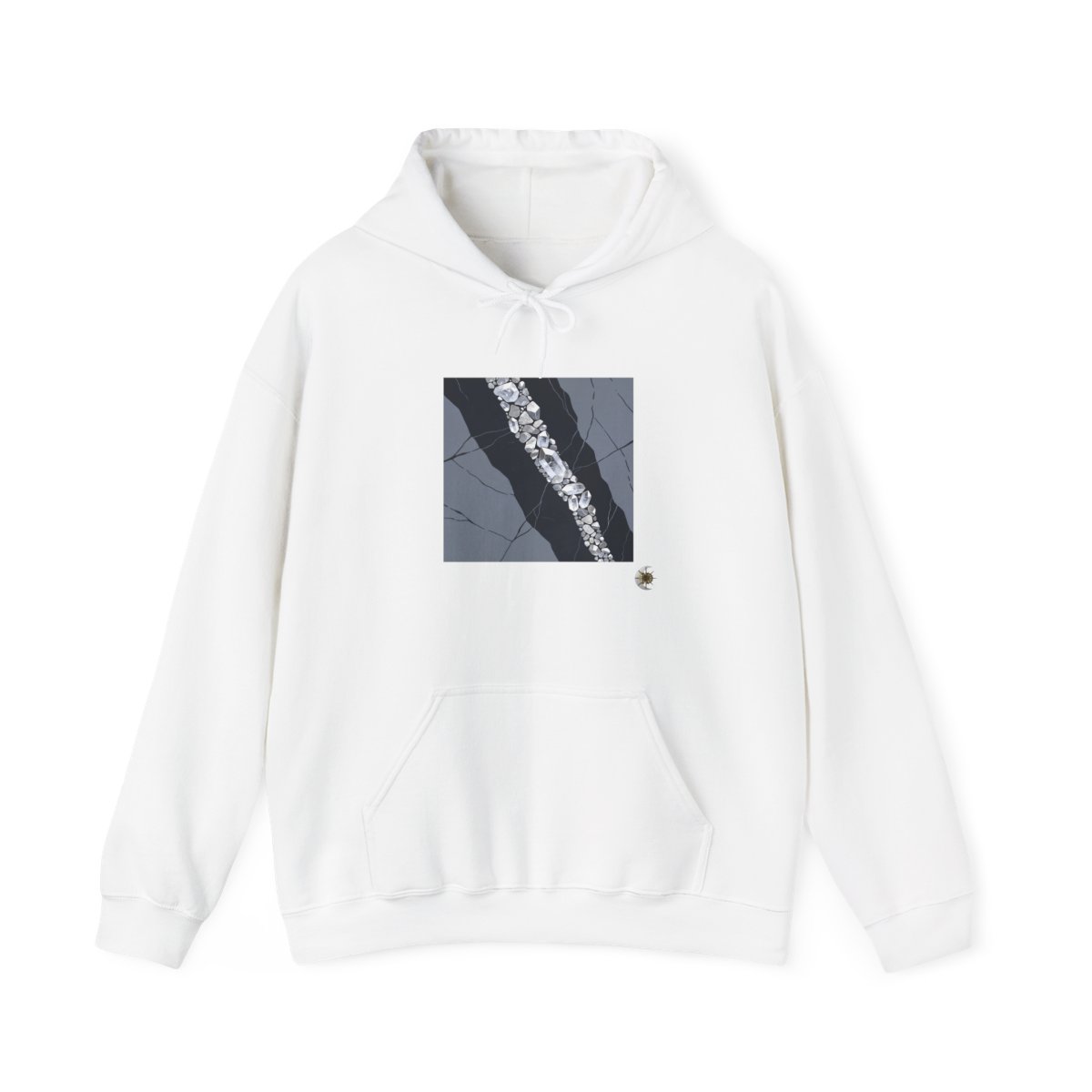 HD Silver Vein Heavy Blend Hoodie