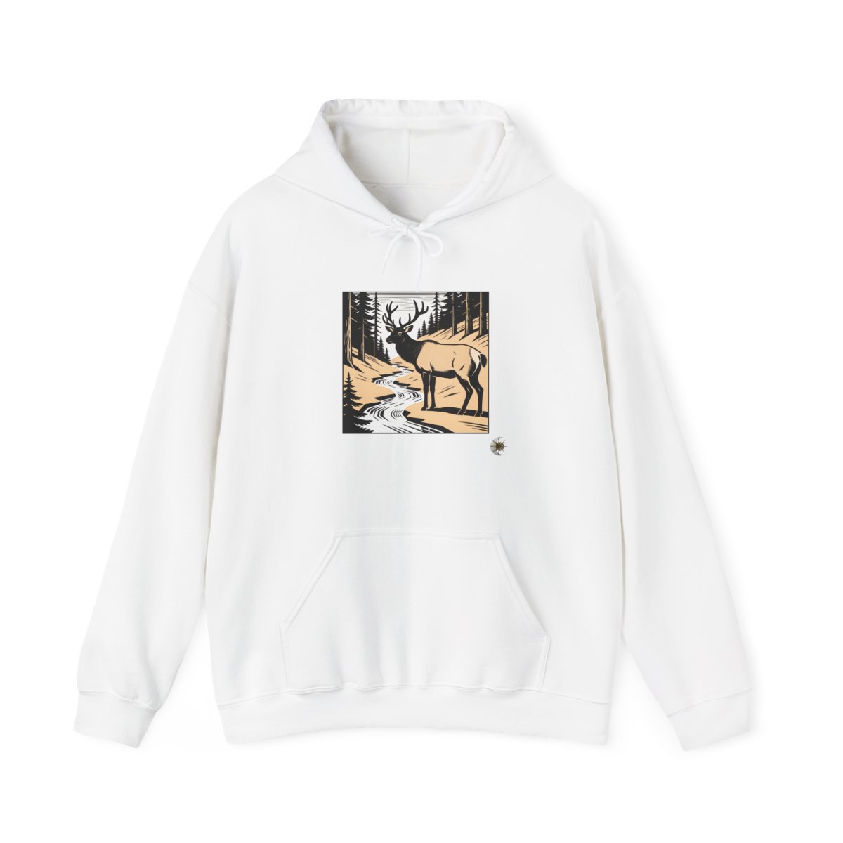 HD Creekside Stag Heavy Blend Hoodie