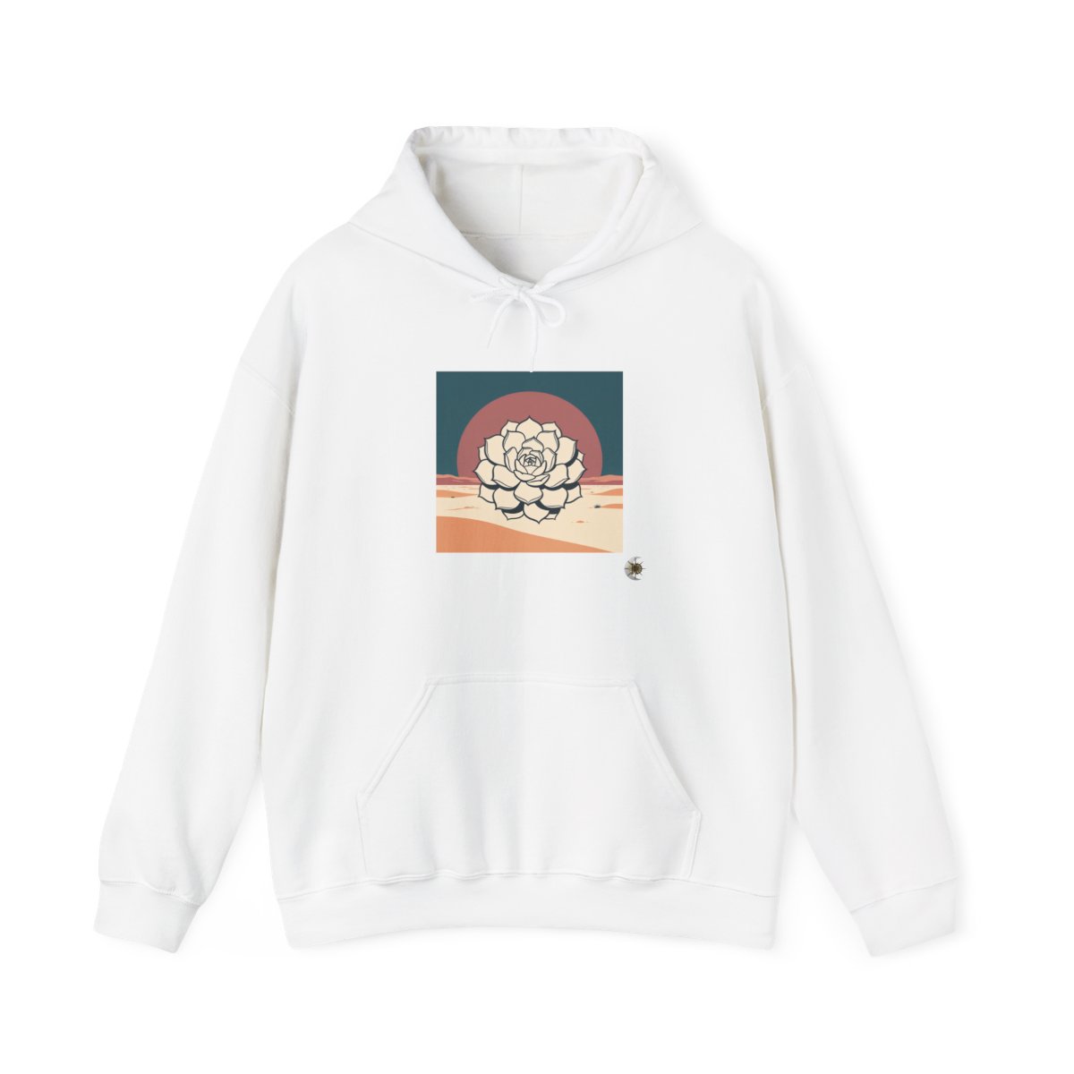 HD Desert Rosette Heavy Blend Hoodie
