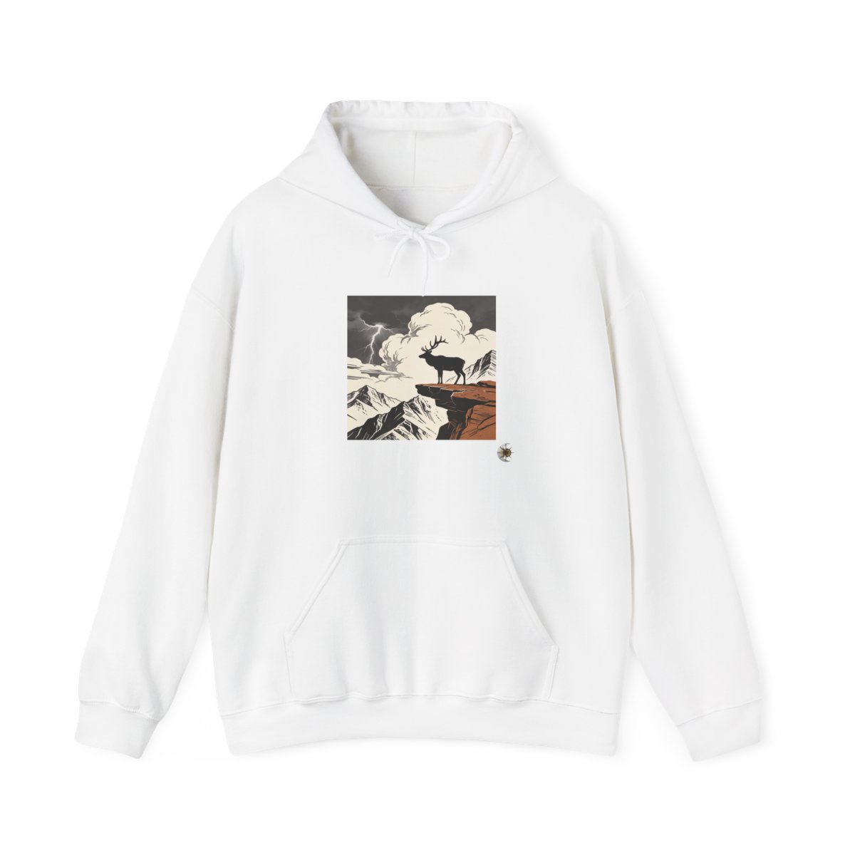 HD Ridge Elk Heavy Blend Hoodie