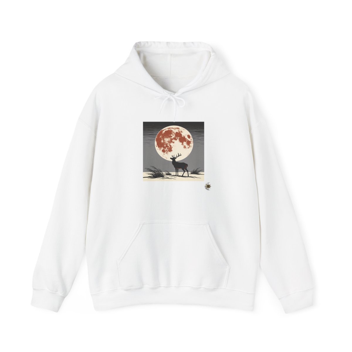 HD Copper Moon Stag Heavy Blend Hoodie