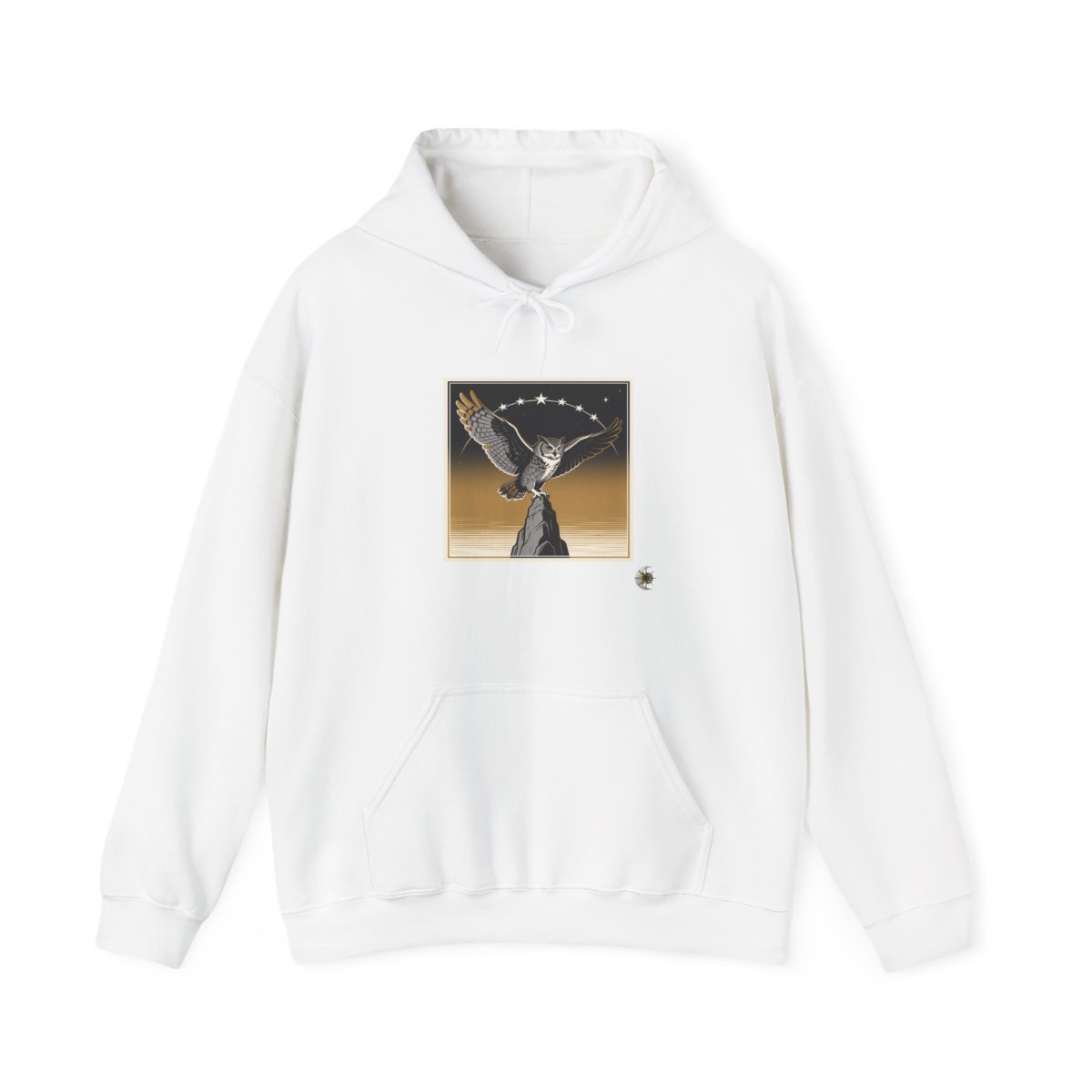 HD Golden Nightwatch Heavy Blend Hoodie