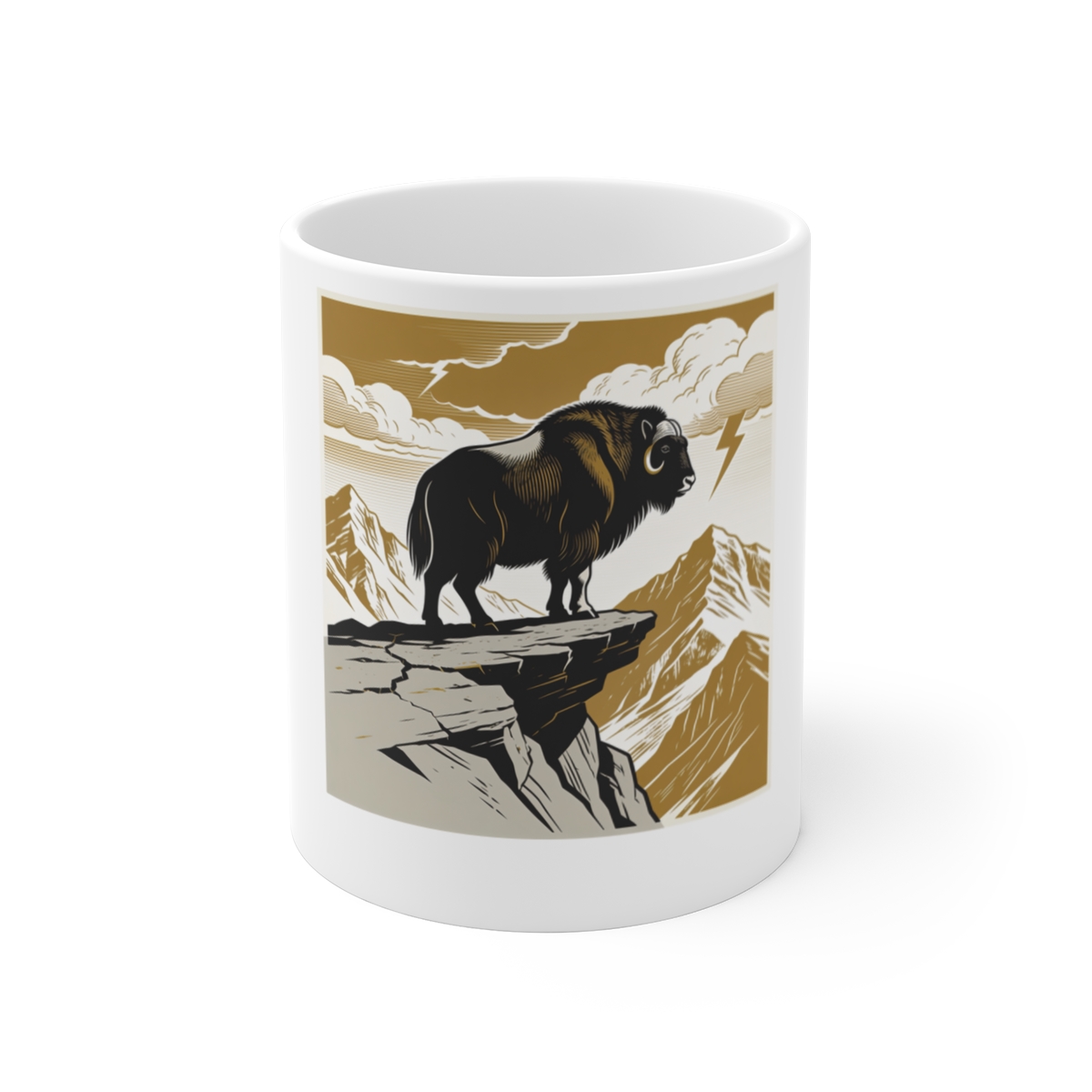 HD Thunder Ridge Ceramic Mug 11oz