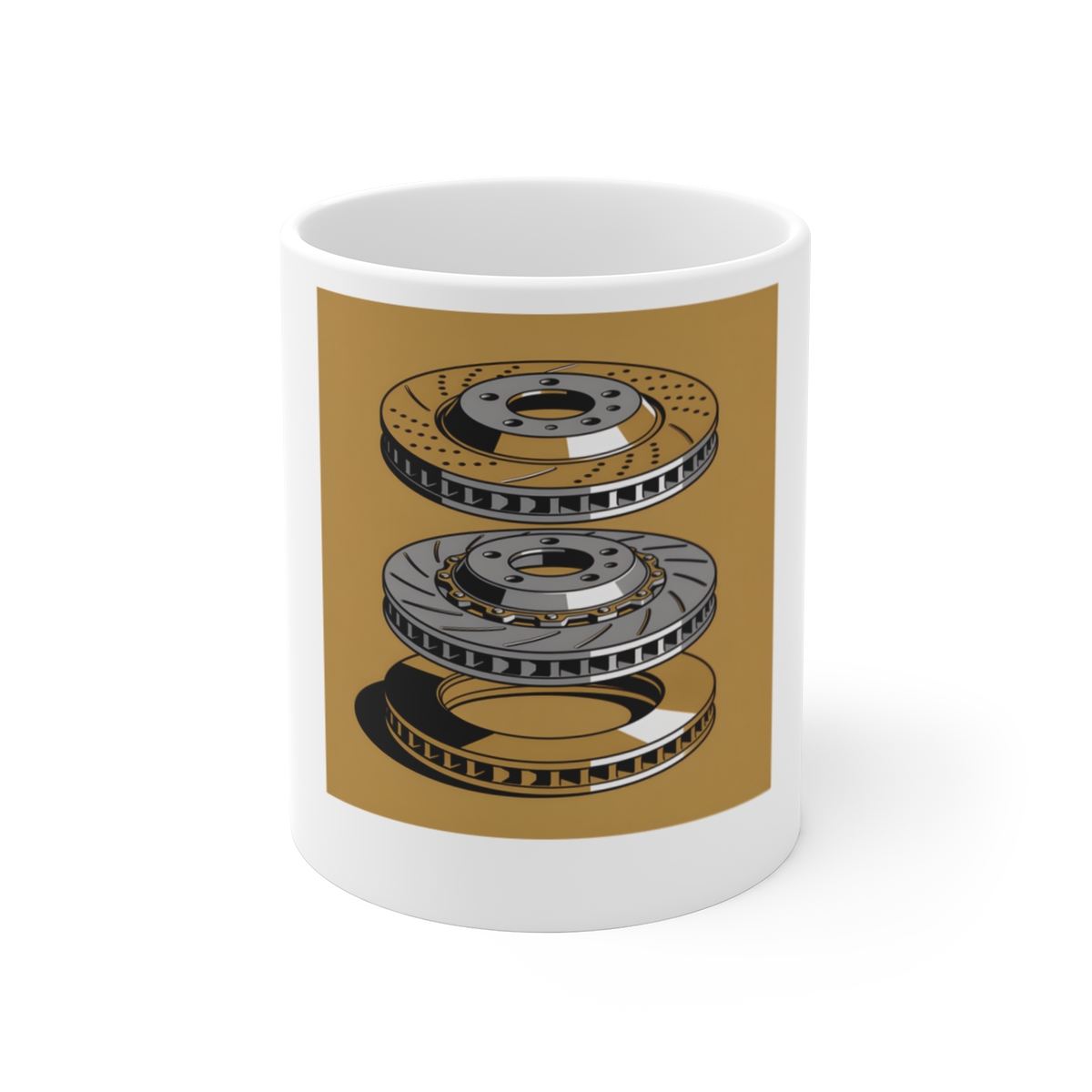 HD Rotor Stack Ceramic Mug 11oz