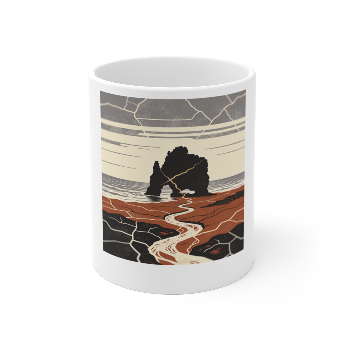 HD Copper Coast Arch Ceramic Mug 11oz