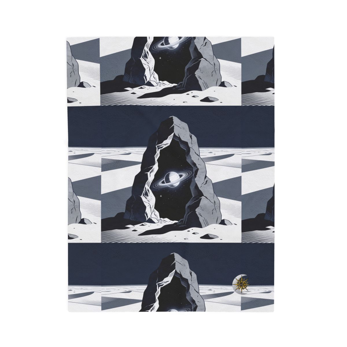 HD Celestial Gateway Velveteen Plush Blanket