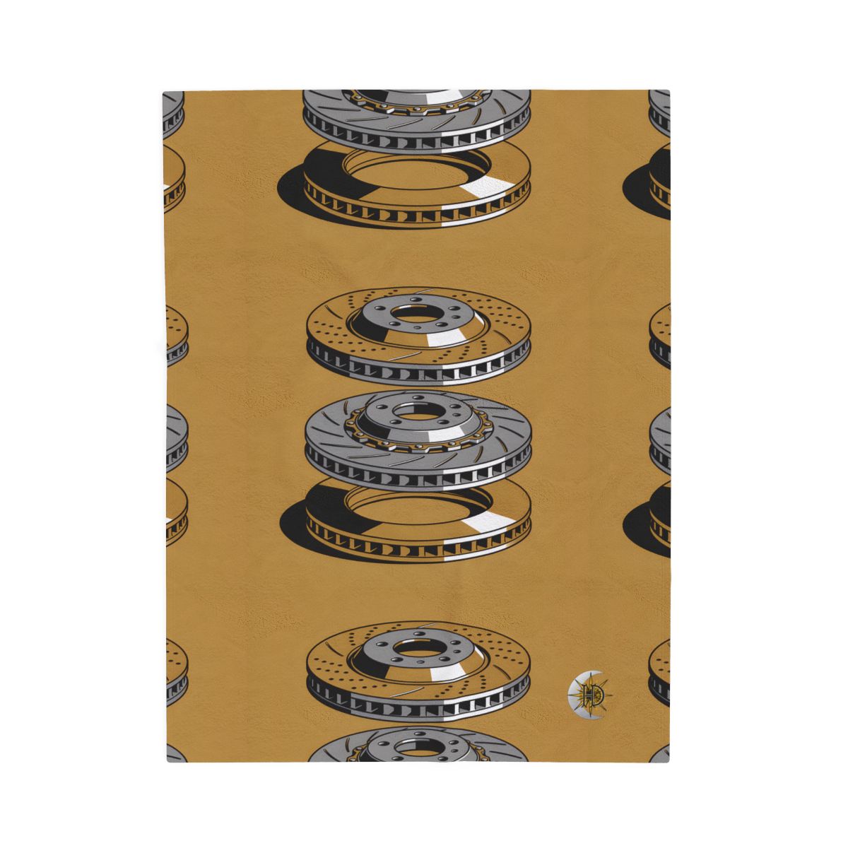HD Rotor Stack Velveteen Plush Blanket