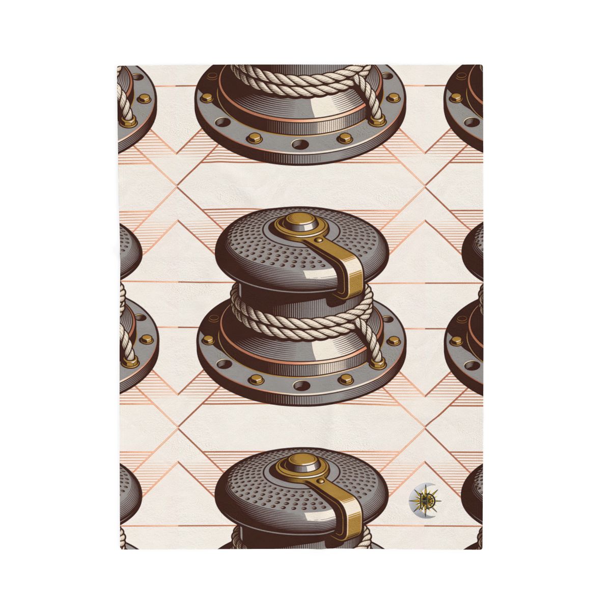 HD Harbor Mechanism Velveteen Plush Blanket